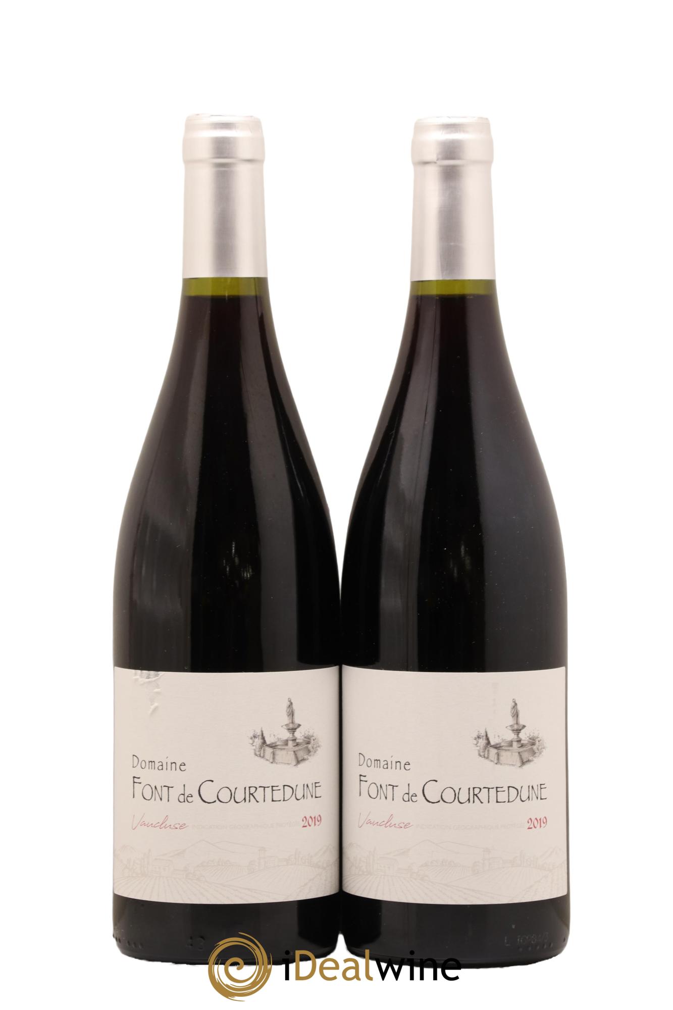 Vaucluse Domaine Font de Courtedune 2019 - Lot de 2 bouteilles - 0