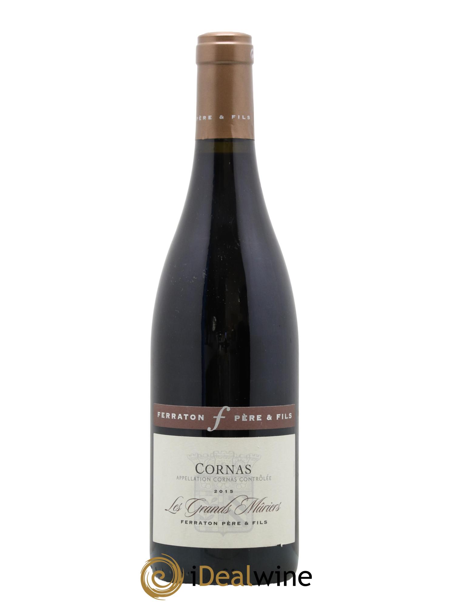 Cornas Les Grands Murier Ferraton Pere et Fils 2015 - Lot de 1 bouteille - 0