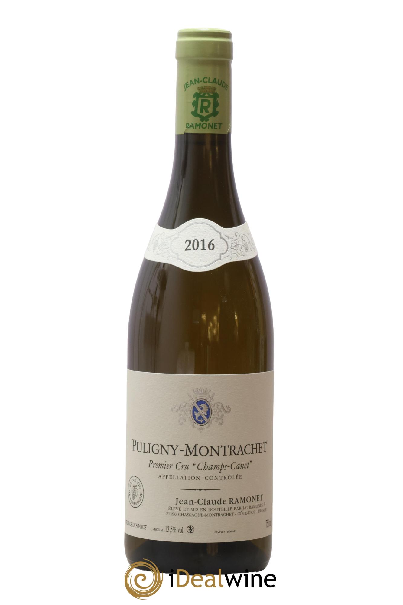 Puligny-Montrachet 1er Cru Champs Canet Ramonet (Domaine) 2016 - Posten von 1 Flasche - 0