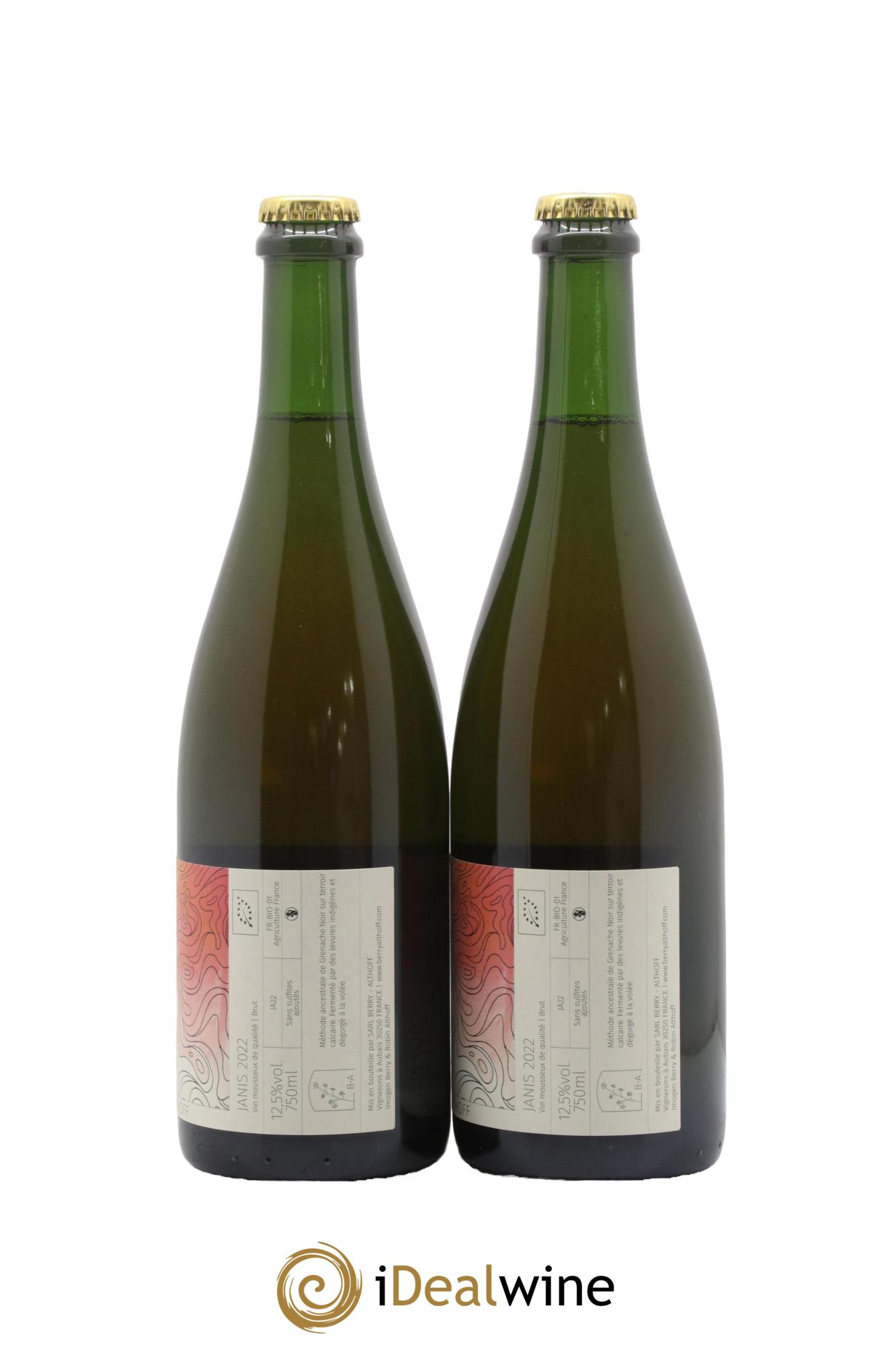 Vin de France Janis Berry-Althoff 2022 - Lot of 2 bottles - 1