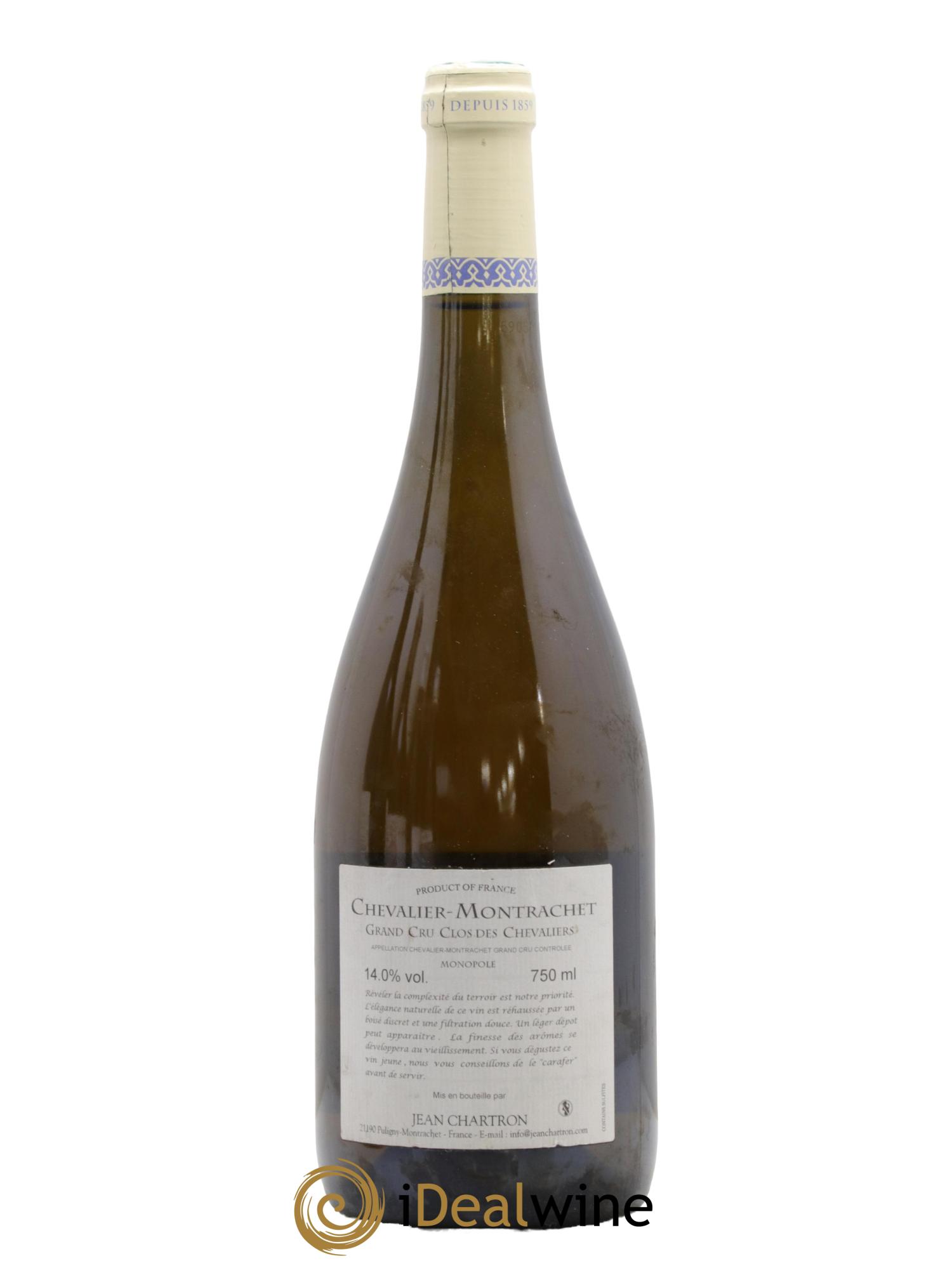 Chevalier-Montrachet Grand Cru Clos des Chevaliers Jean Chartron (Domaine) 2014 - Lot de 1 bouteille - 1