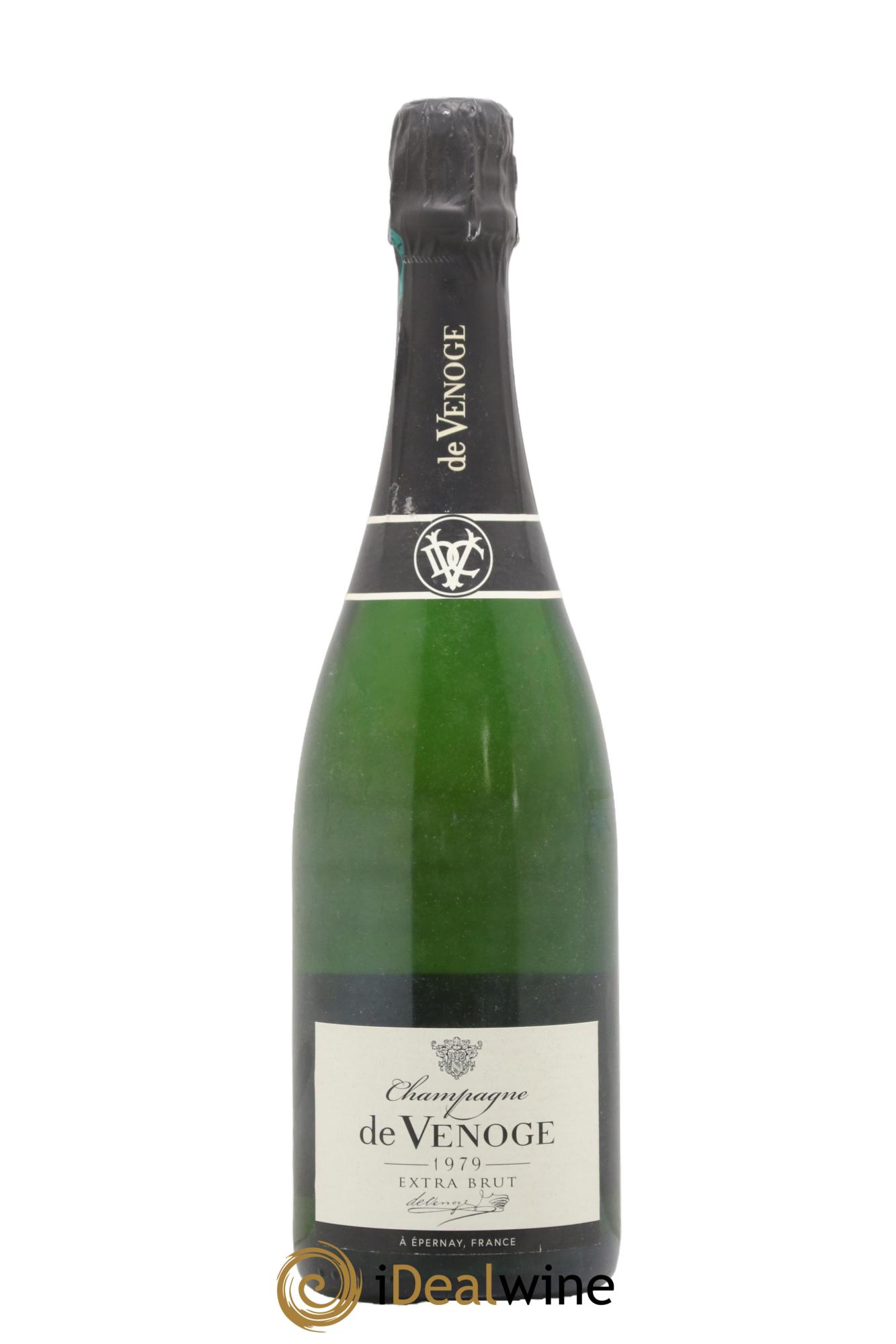 Champagne Extra Brut Champagne de Venoge 1979 - Lot de 1 bouteille - 1