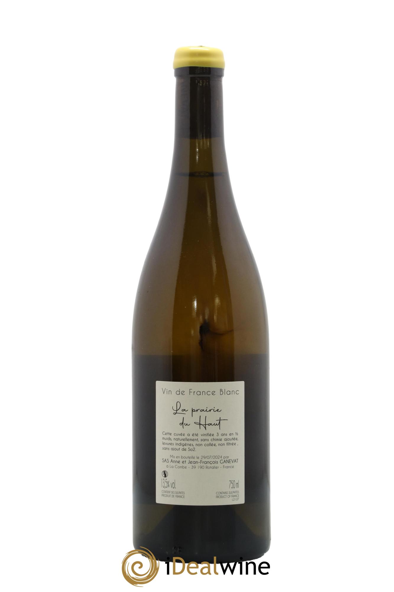 Vin de Table La Prairie du Haut Anne & Jean-François Ganevat 2021 - Lot de 1 bouteille - 1