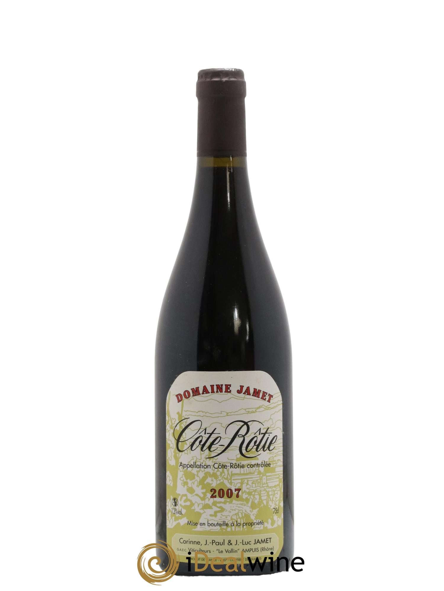 Côte-Rôtie Jamet (Domaine) 2007 - Lot de 1 bouteille - 0