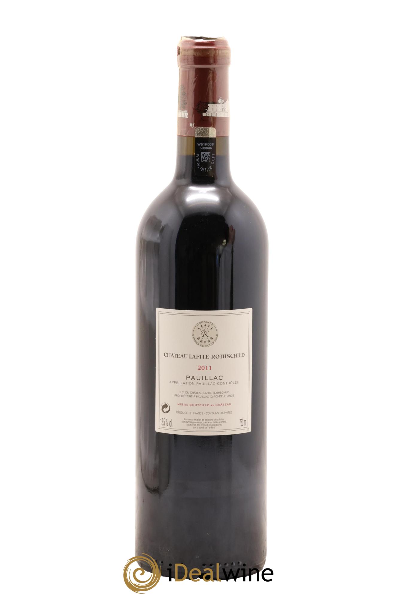 Château Lafite Rothschild 1er Grand Cru Classé 2011 - Lot of 1 bottle - 1