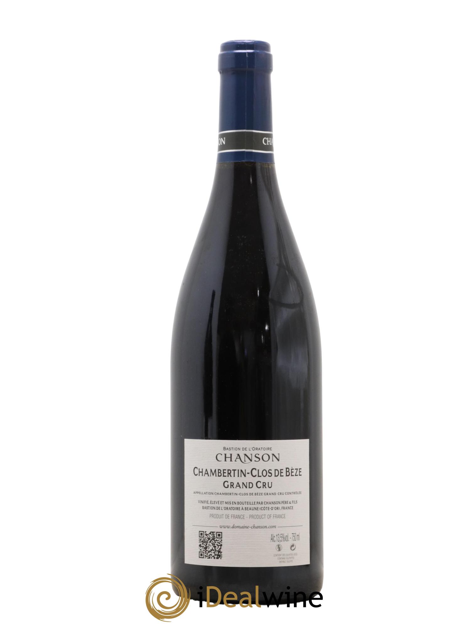 Chambertin Grand Cru Clos De Bèze Chanson 2015 - Lot of 1 bottle - 1