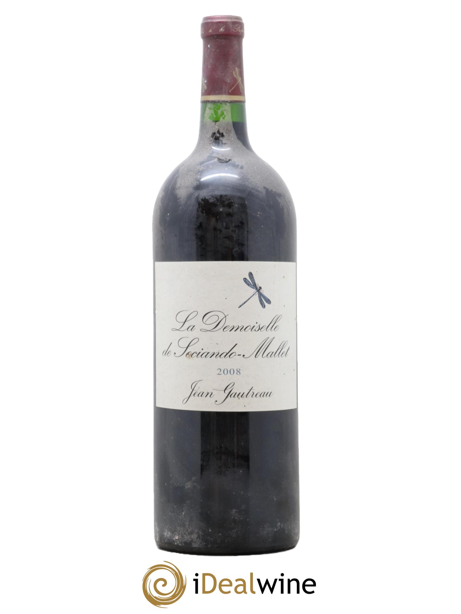 Demoiselle de Sociando Mallet Second Vin 2008 - Lot de 1 magnum - 0