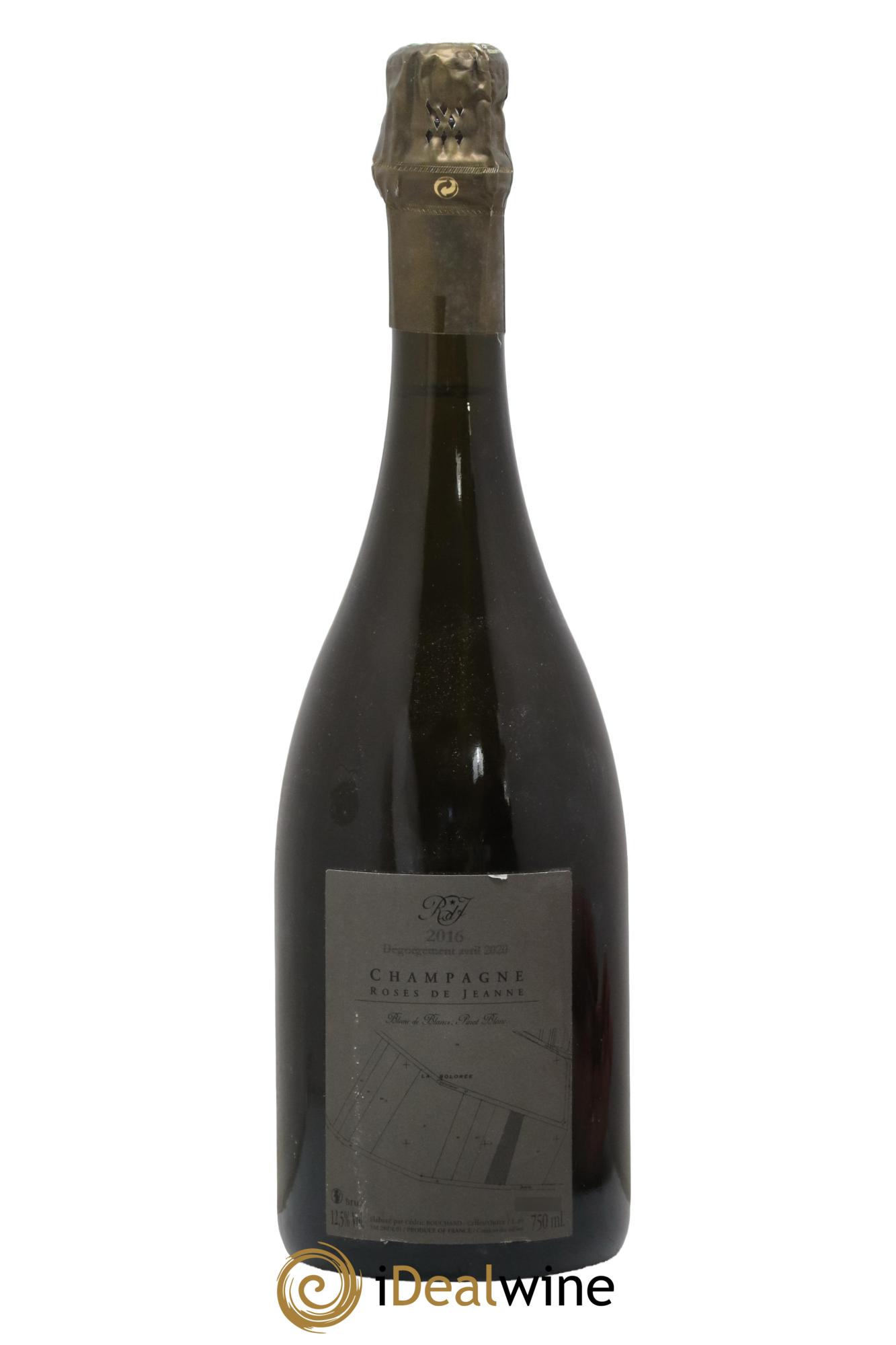 Roses de Jeanne La Bolorée Cédric Bouchard  2016 - Lote de 1 botella - 1