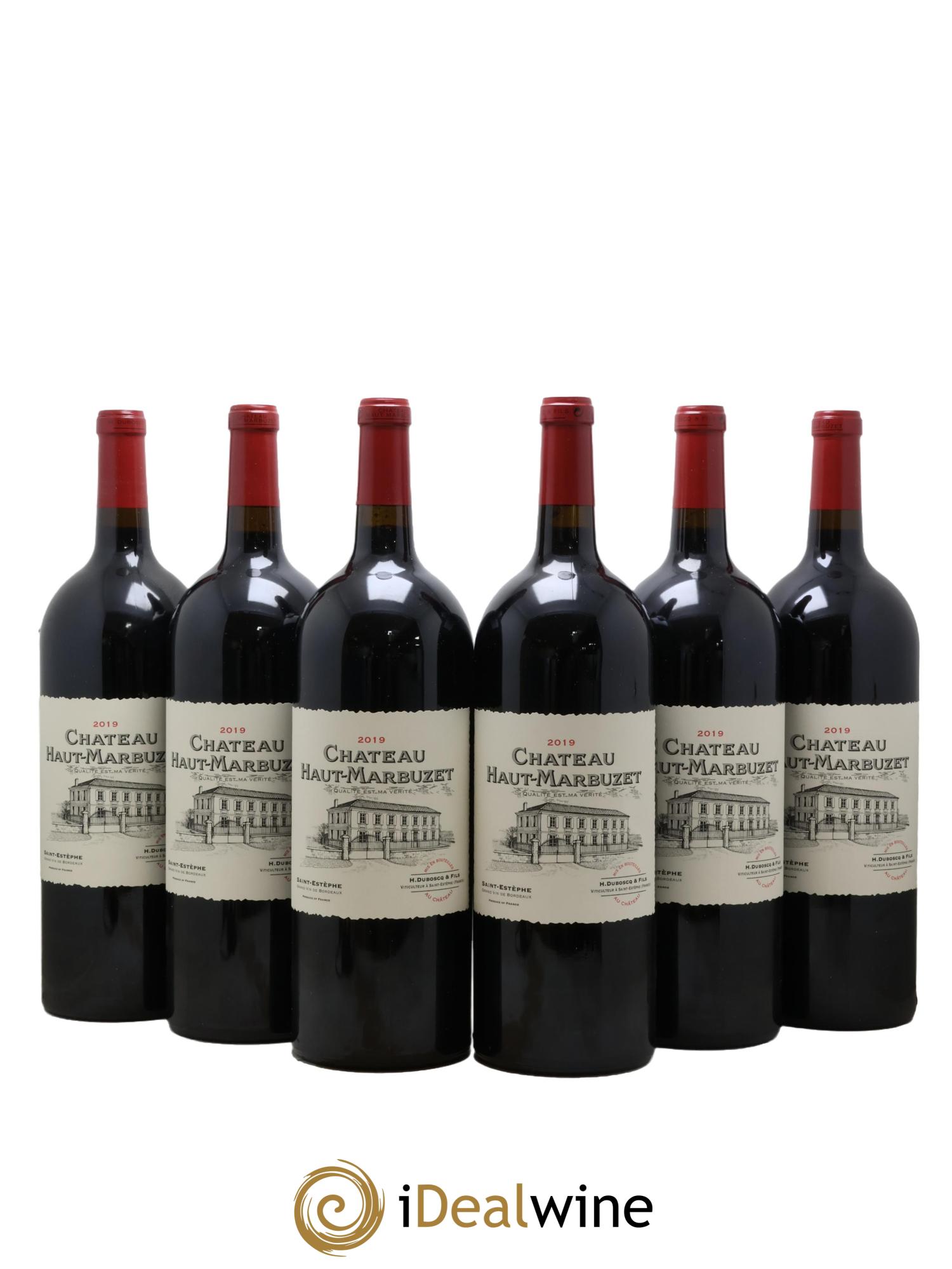 Château Haut Marbuzet 2019 - Posten von 6 Magnum - 0