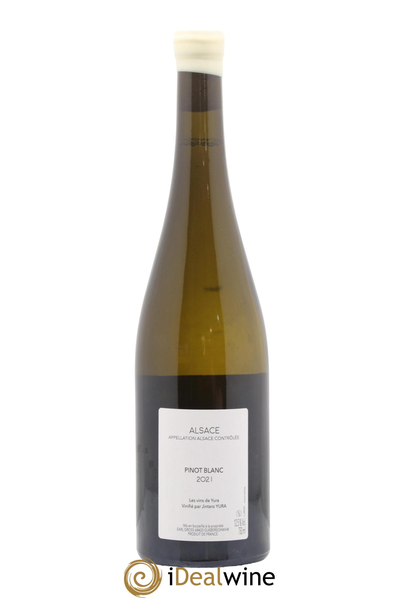 Alsace L'abeille et le papillon Jintaro Yura 2021 - Lot de 1 bouteille - 1