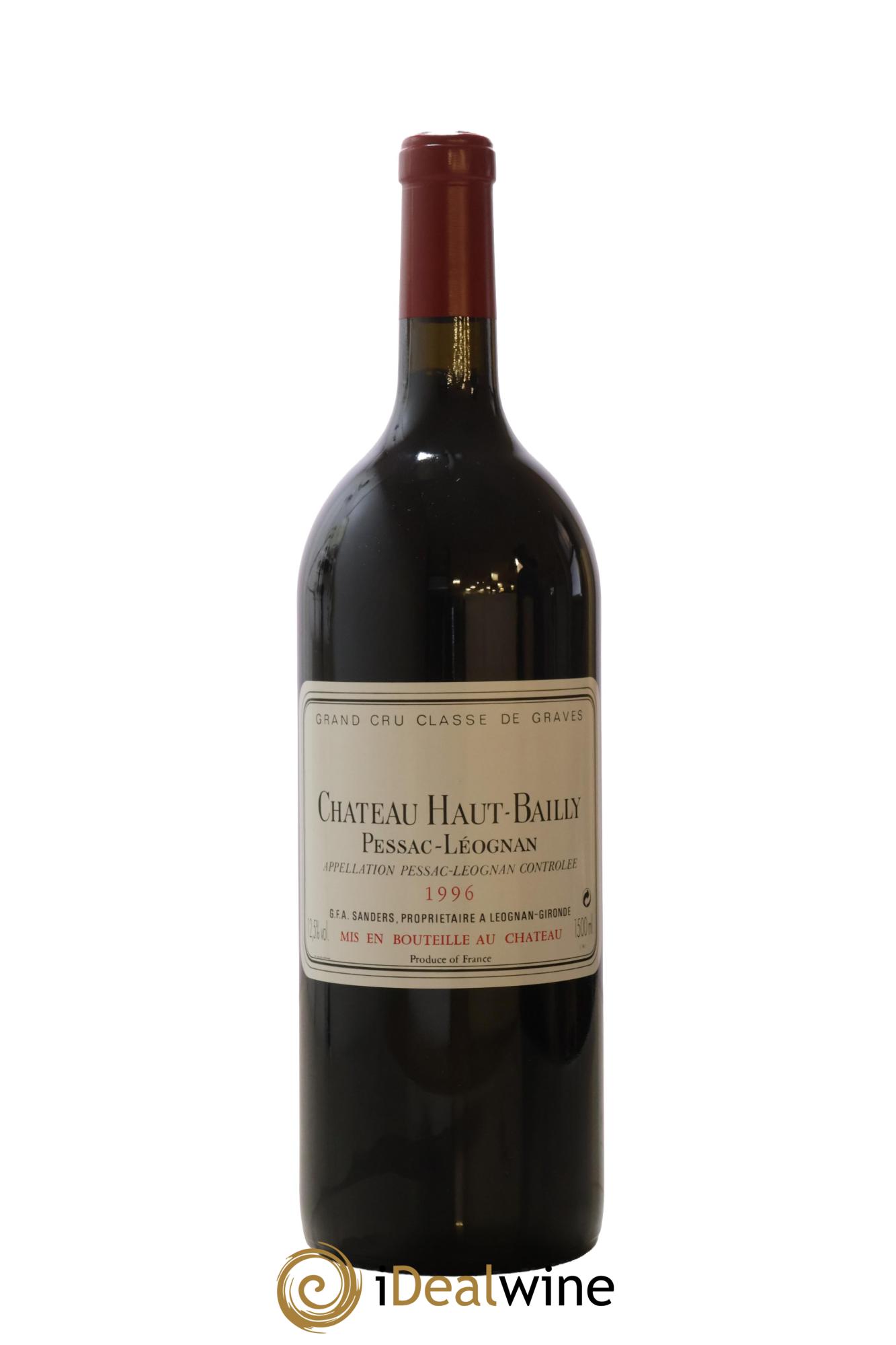 Château Haut-Bailly Cru Classé de Graves 1996 - Lot de 1 magnum - 0