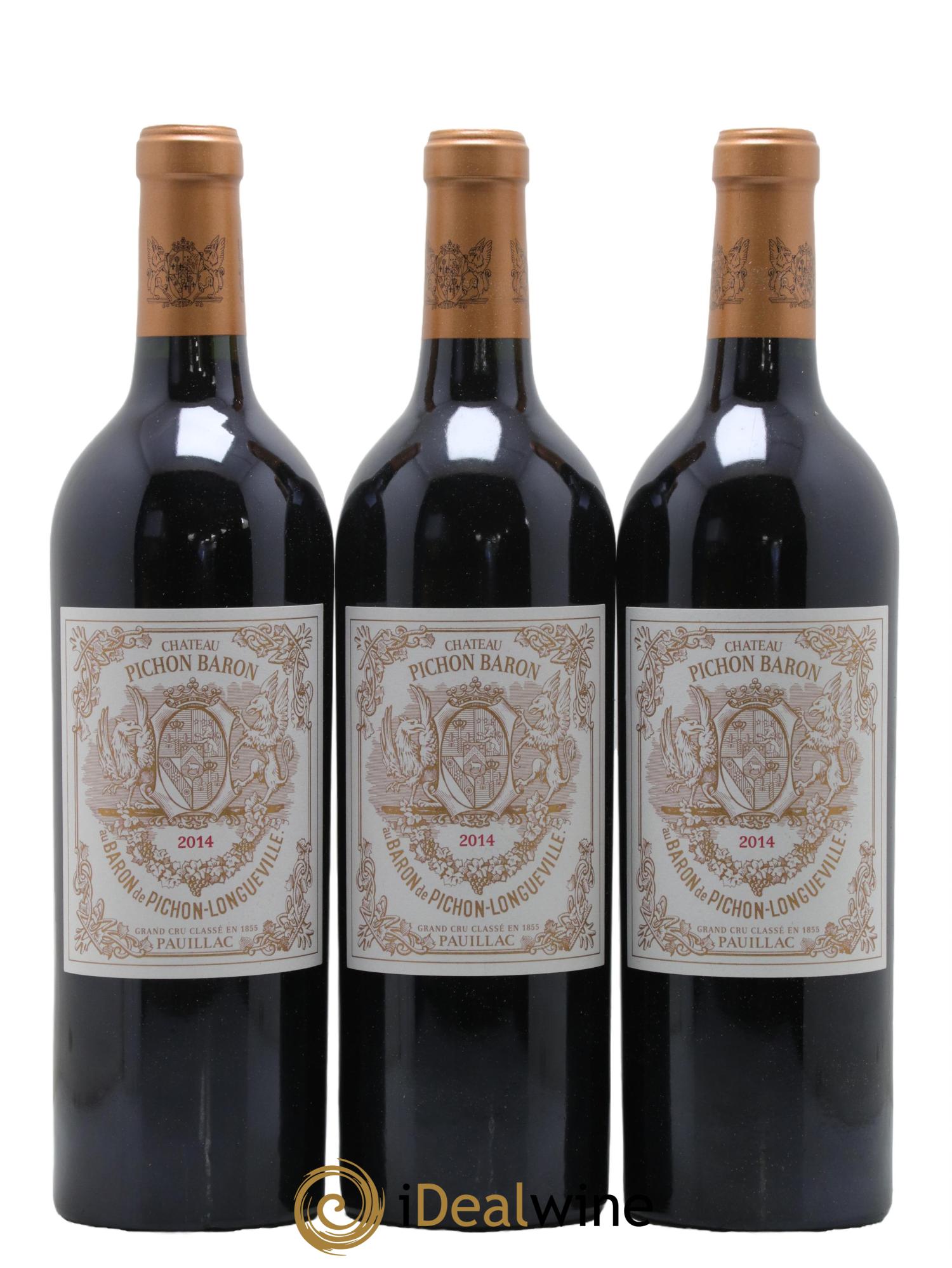 Pichon Longueville Baron 2ème Grand Cru Classé 2014 - Lot de 6 bouteilles - 1