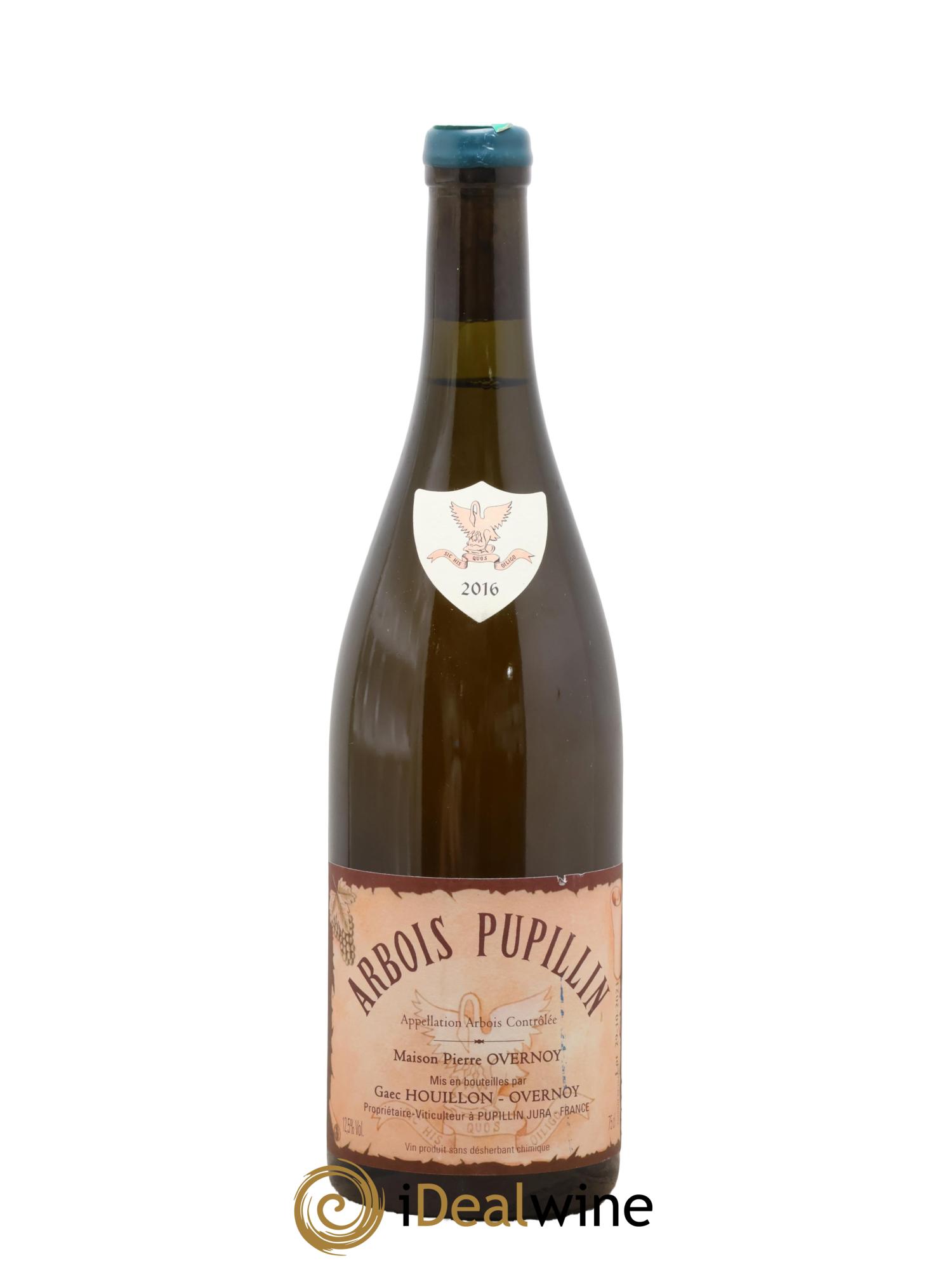 Arbois Pupillin Tradition Chardonnay Savagnin (cire verte) Overnoy-Houillon (Domaine) 2016 - Lot of 1 bottle - 0