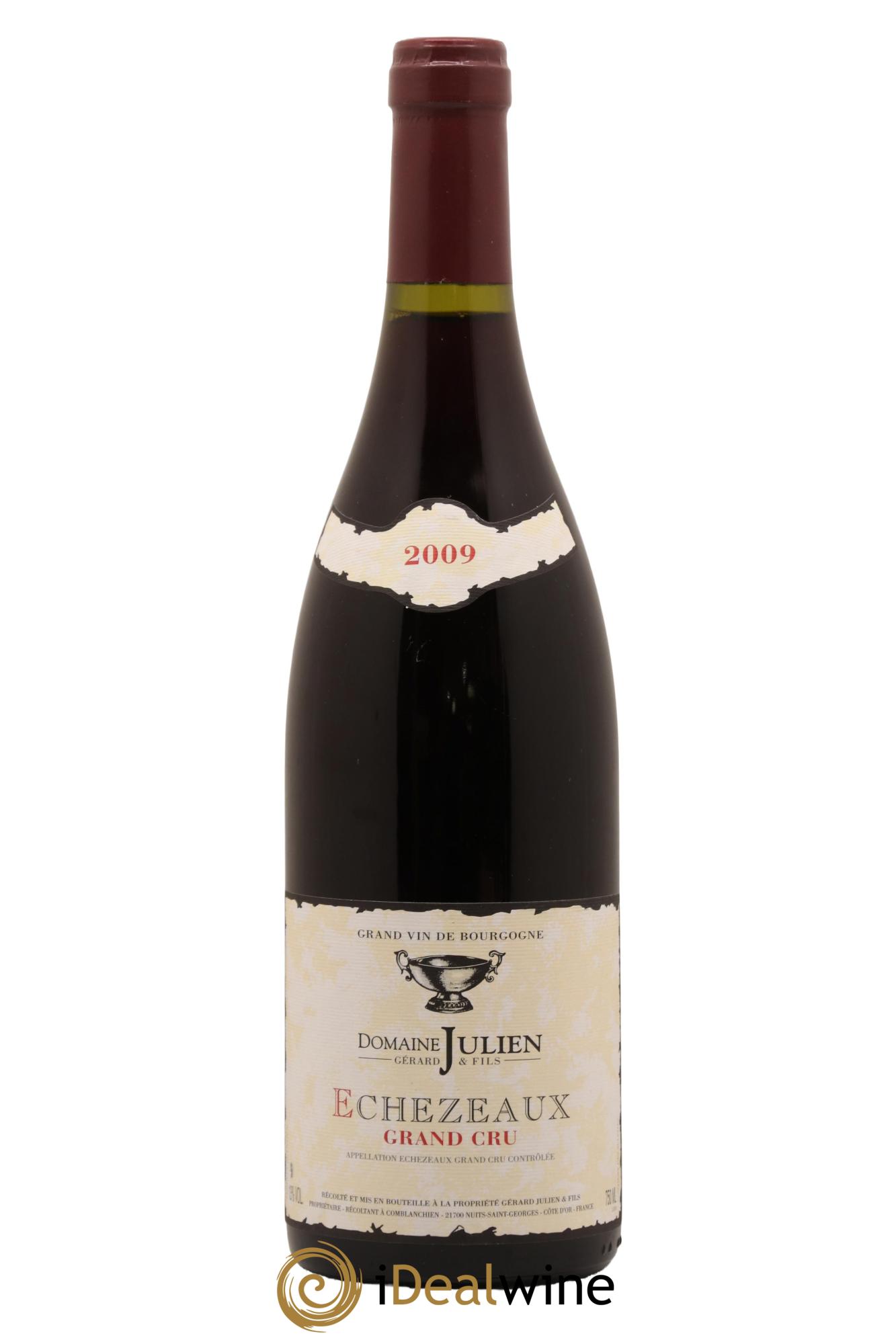 Echezeaux Grand Cru Domaine Gerard Julien 2009 - Lot de 1 bouteille - 0