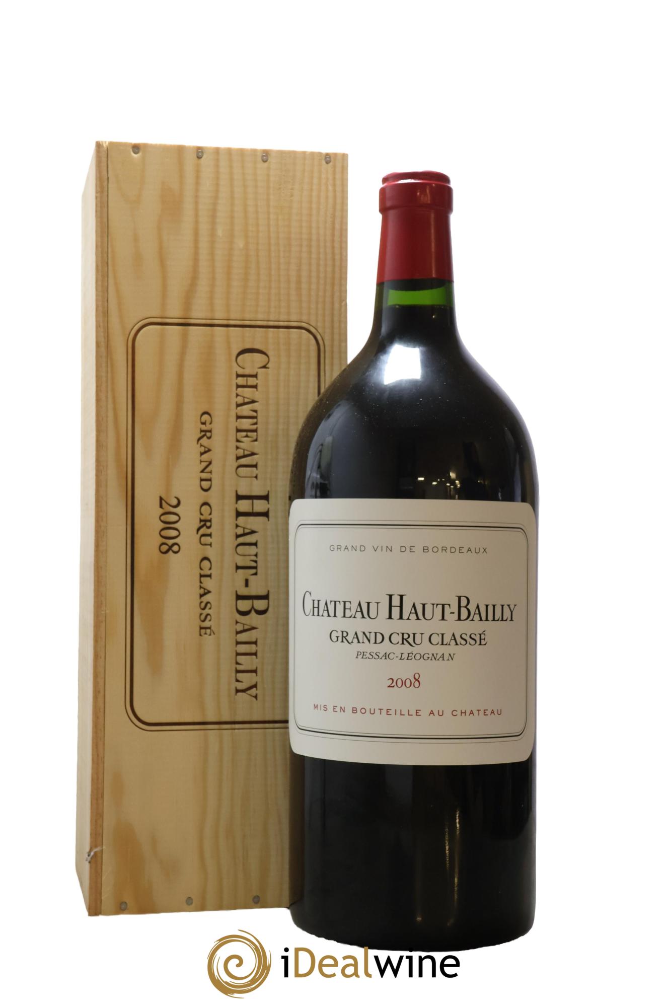Château Haut-Bailly Cru Classé de Graves 2008 - Lot de 1 jeroboam - 1