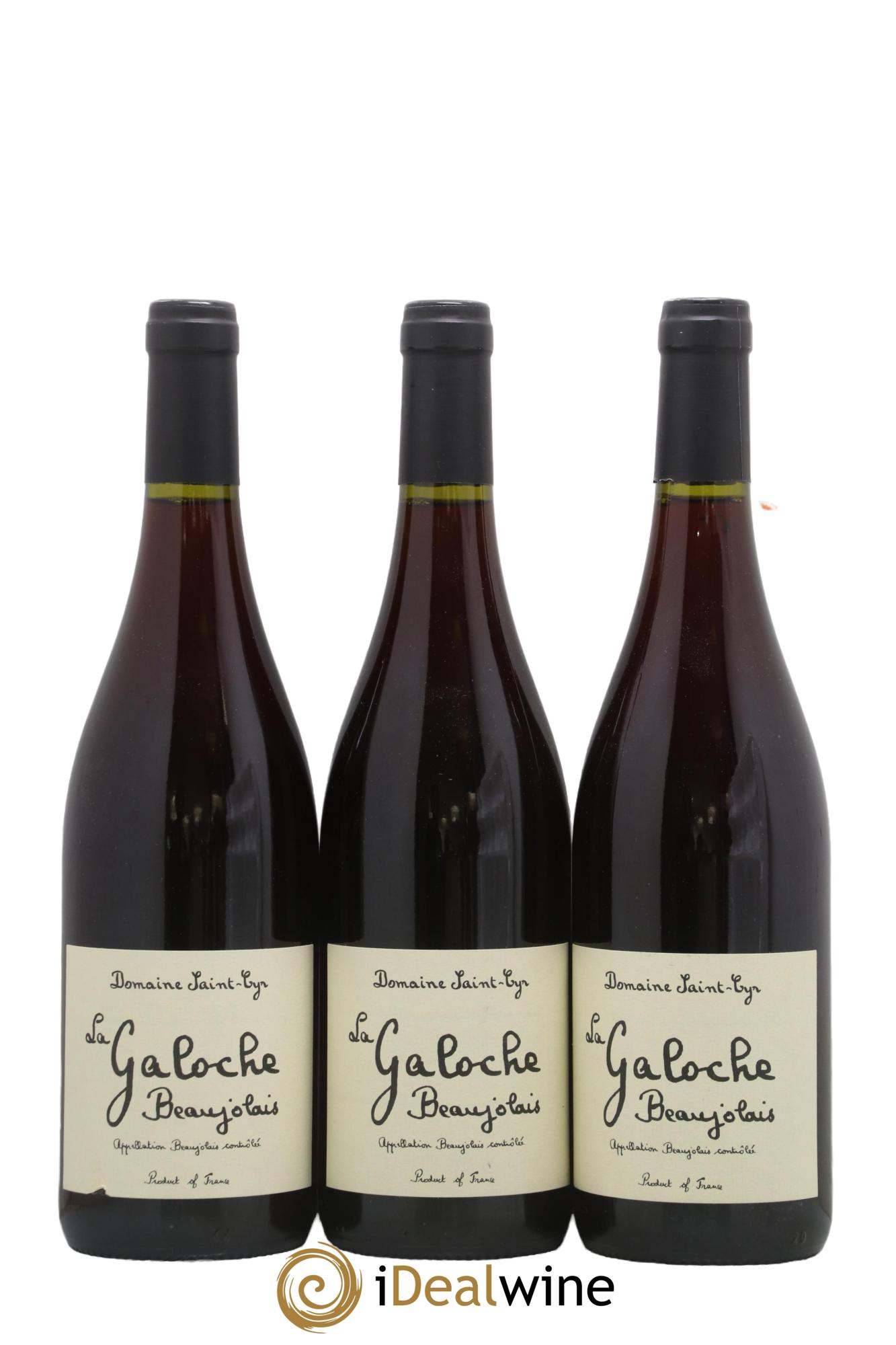 Beaujolais La Galoche Domaine Saint-Cyr  2023 - Lot de 3 bouteilles - 0