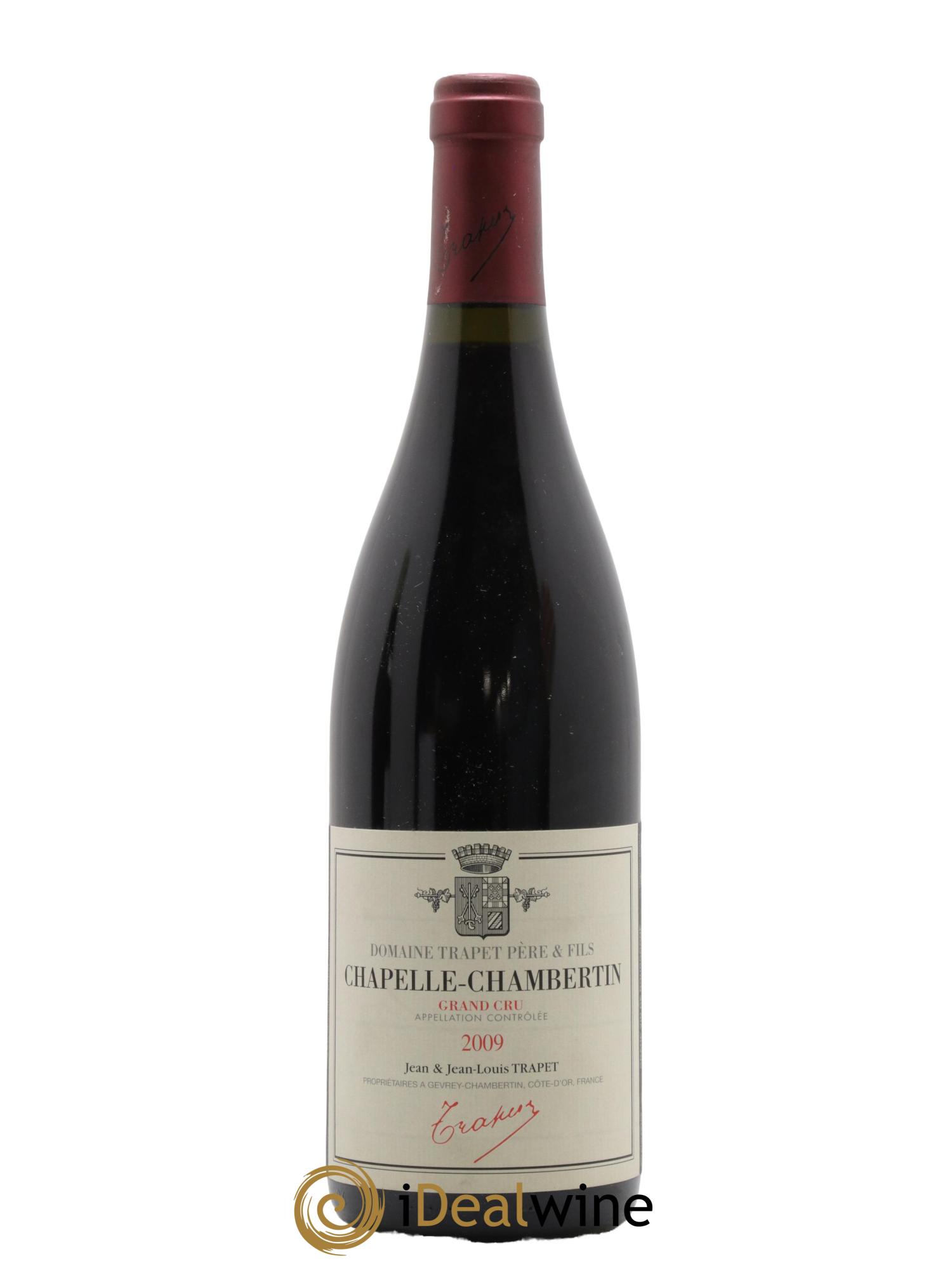 Chapelle-Chambertin Grand Cru Domaine Trapet 2009 - Lot de 1 bouteille - 0