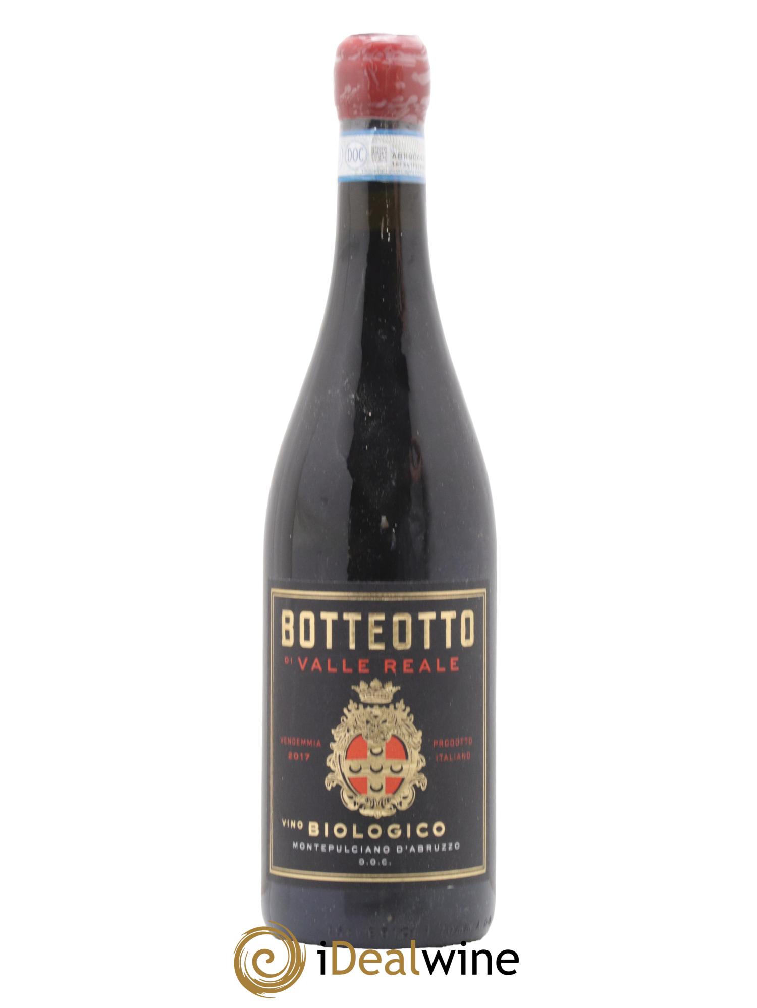 Montepulciano d'Abruzzo Valle Reale Botteotto 2017 - Lot de 1 bouteille - 0