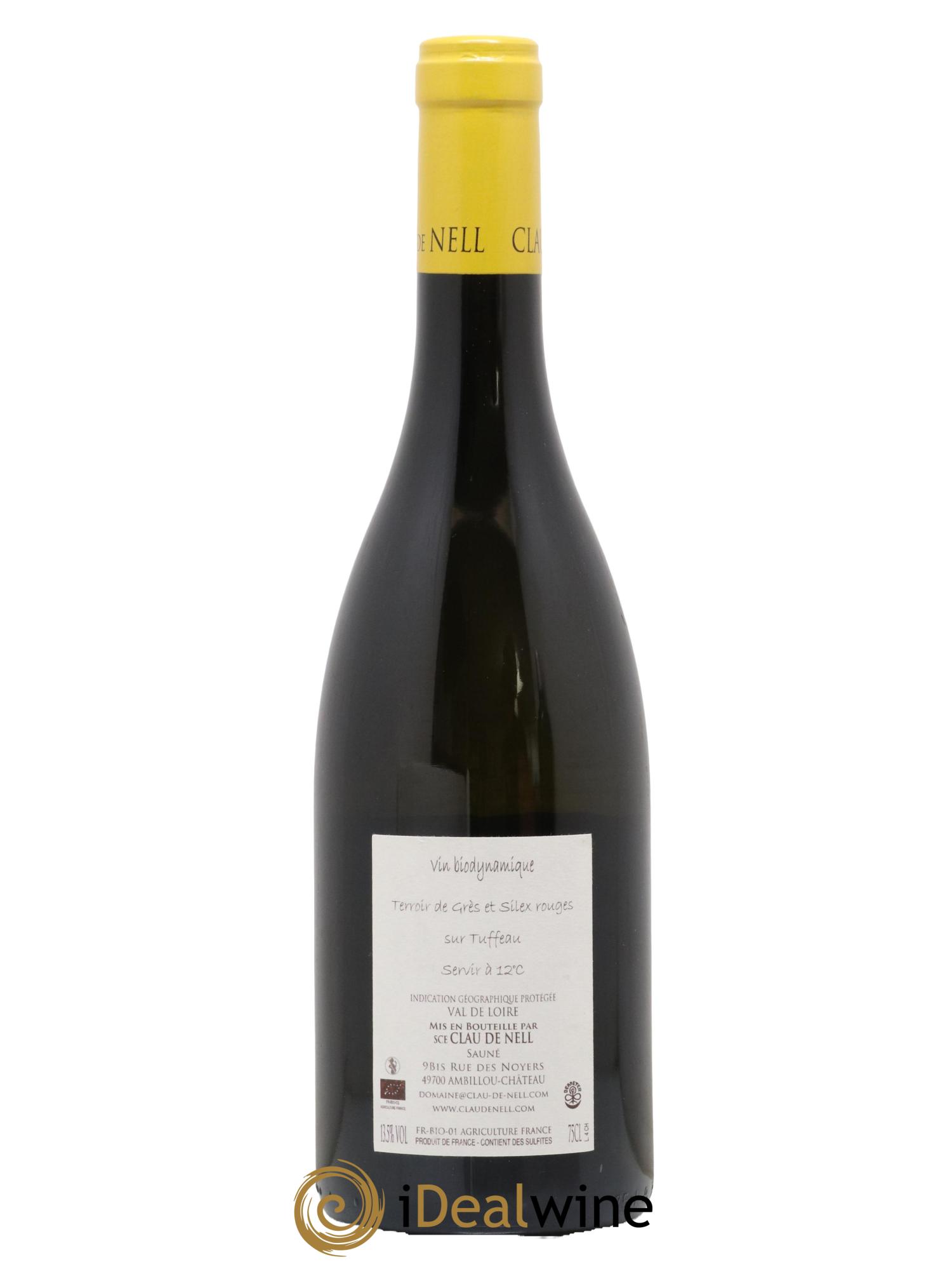 Val de Loire Chenin Blanc Clau de Nell 2017 - Lot de 1 bouteille - 1