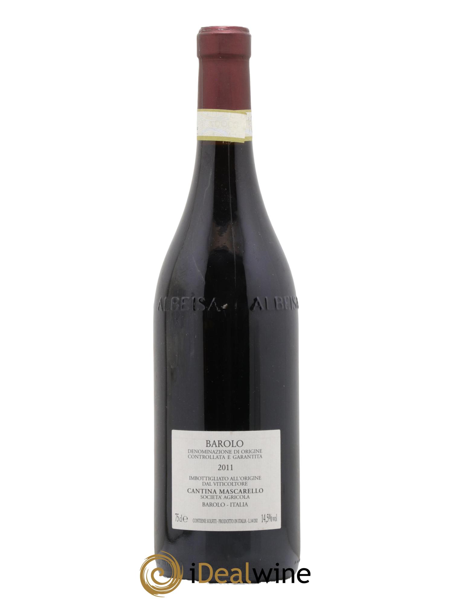 Barolo DOCG Bartolo Mascarello 2011 - Lot de 1 bouteille - 1