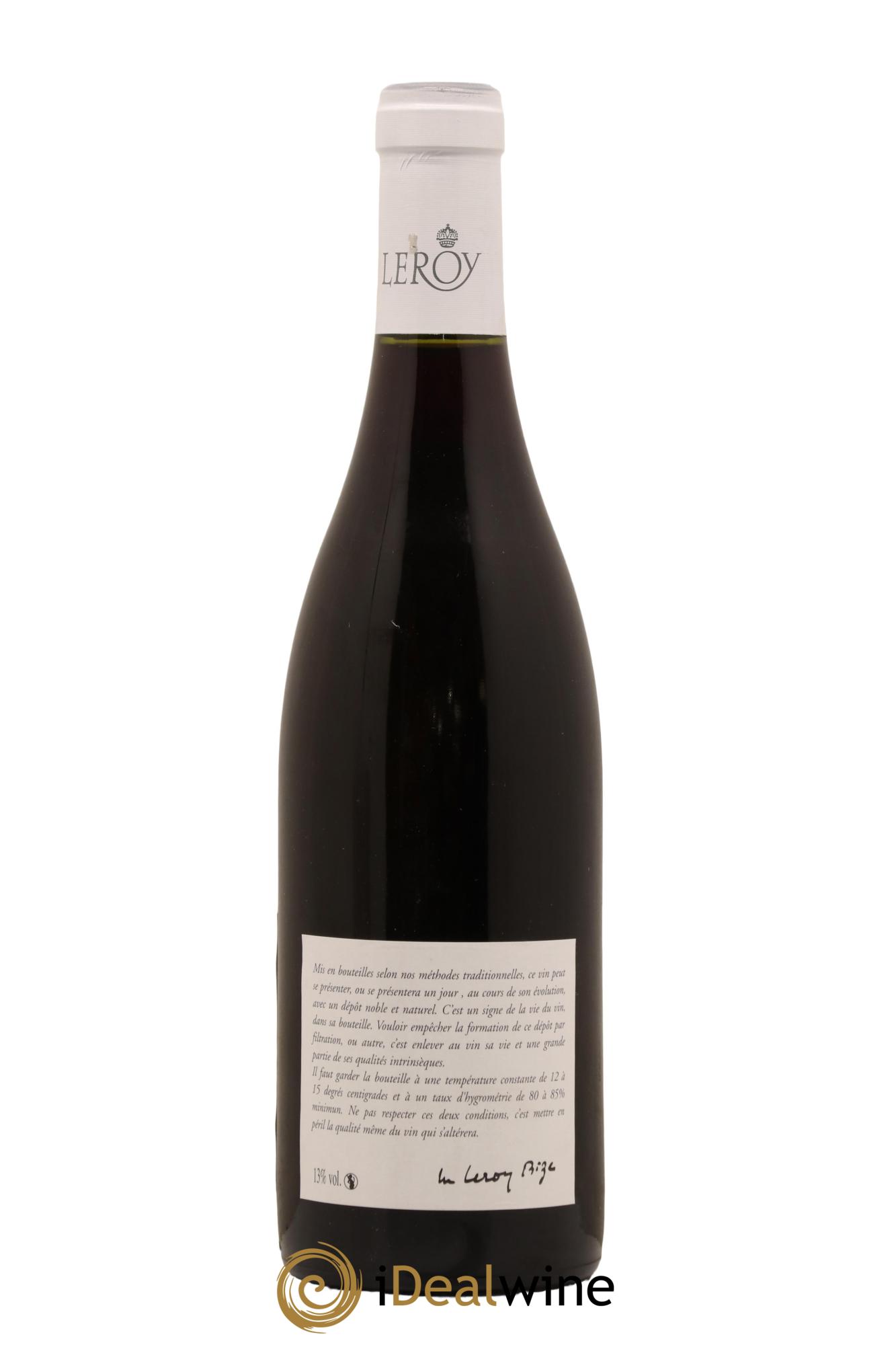 Savigny-lès-Beaune Leroy SA 2018 - Posten von 1 Flasche - 1