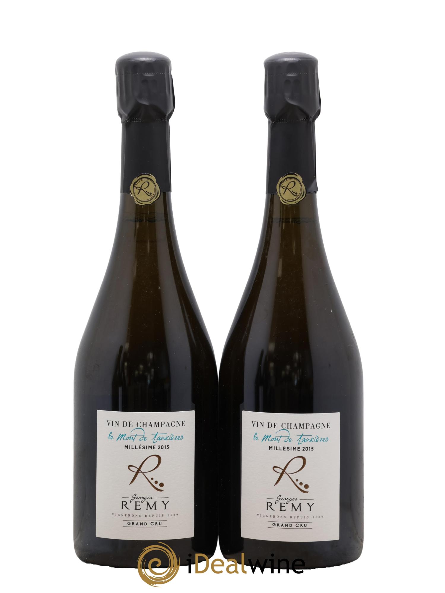 Le Mont Tauxières Georges Remy 2015 - Posten von 2 Flaschen - 0