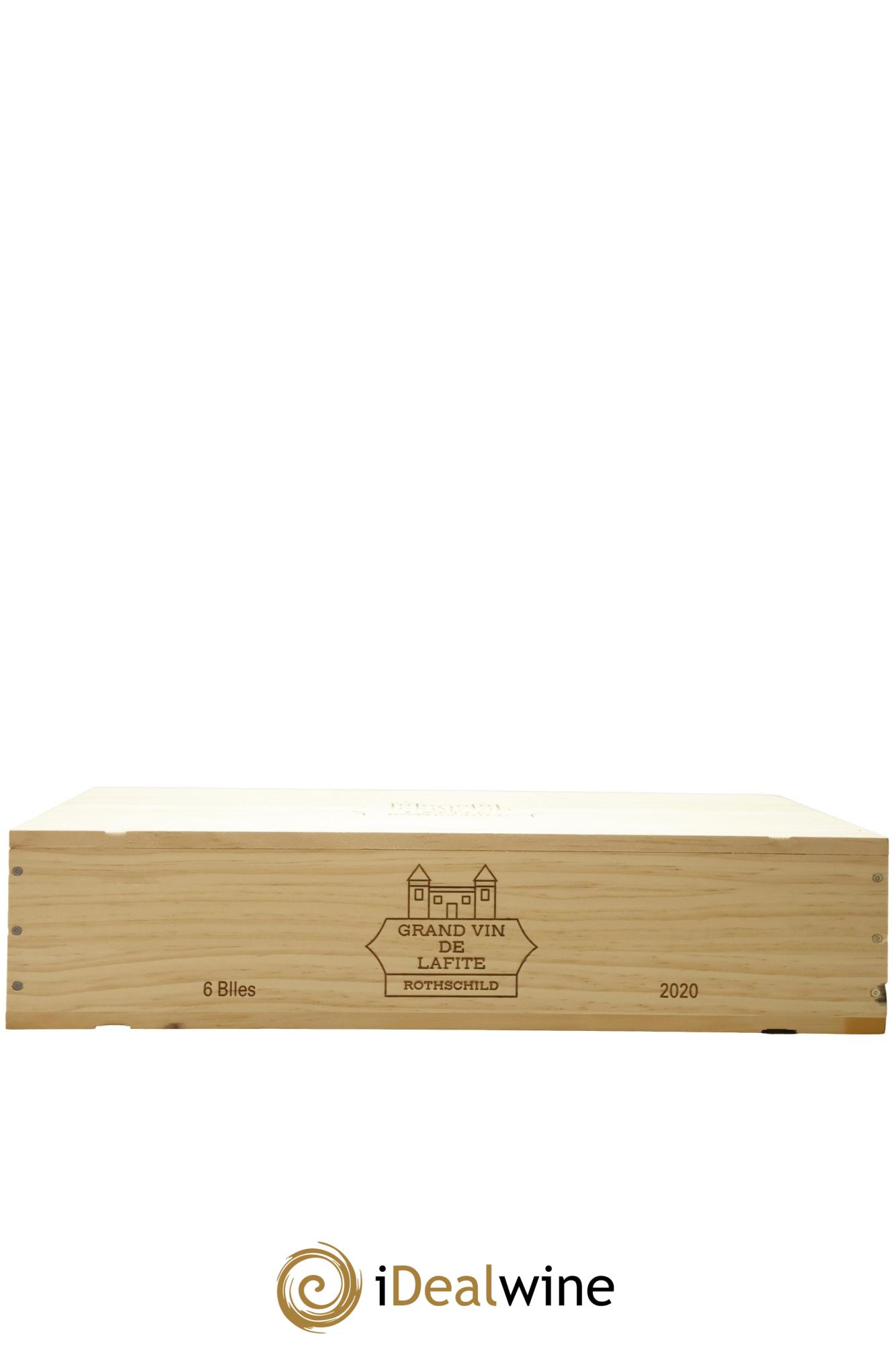 Château Lafite Rothschild 1er Grand Cru Classé  2020 - Lot de 6 bouteilles - 6