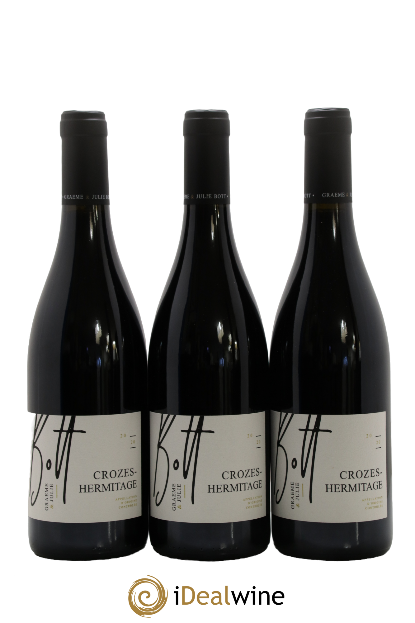 Crozes-Hermitage Graeme & Julie Bott 2020 - Lot de 3 bouteilles - 0