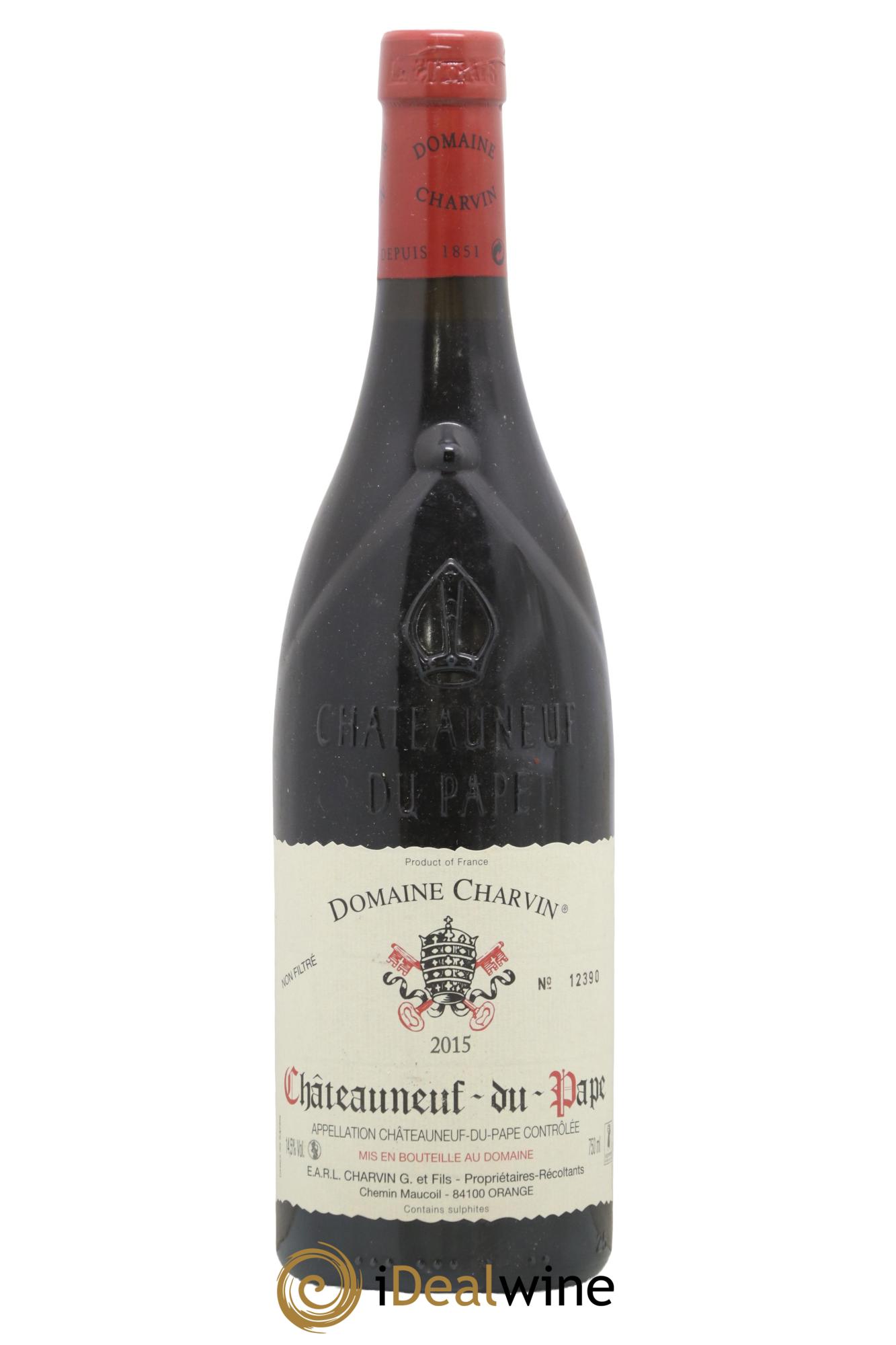 Châteauneuf-du-Pape Charvin (Domaine) 2015 - Lotto di 1 bottiglia - 0