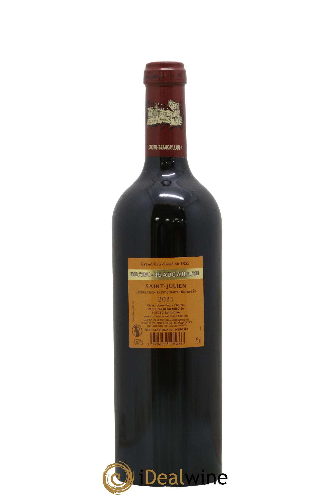 Château Ducru Beaucaillou 2ème Grand Cru Classé 2021 - Lot de 1 bouteille - 2