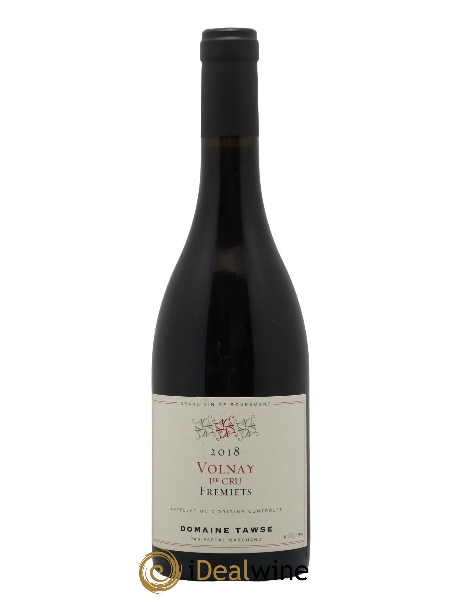 Volnay 1er Cru Fremiets Domaine Tawse 2018 - Lot de 1 bouteille - 0