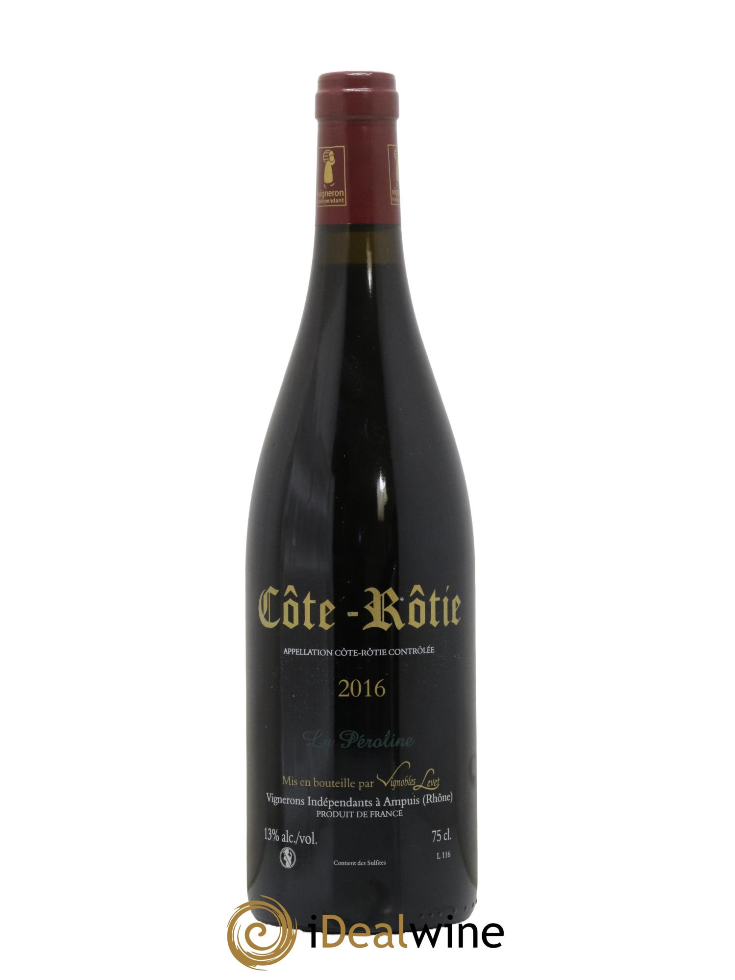 Côte-Rôtie La Péroline Vignobles Levet 2016 - Lot de 1 bouteille - 1