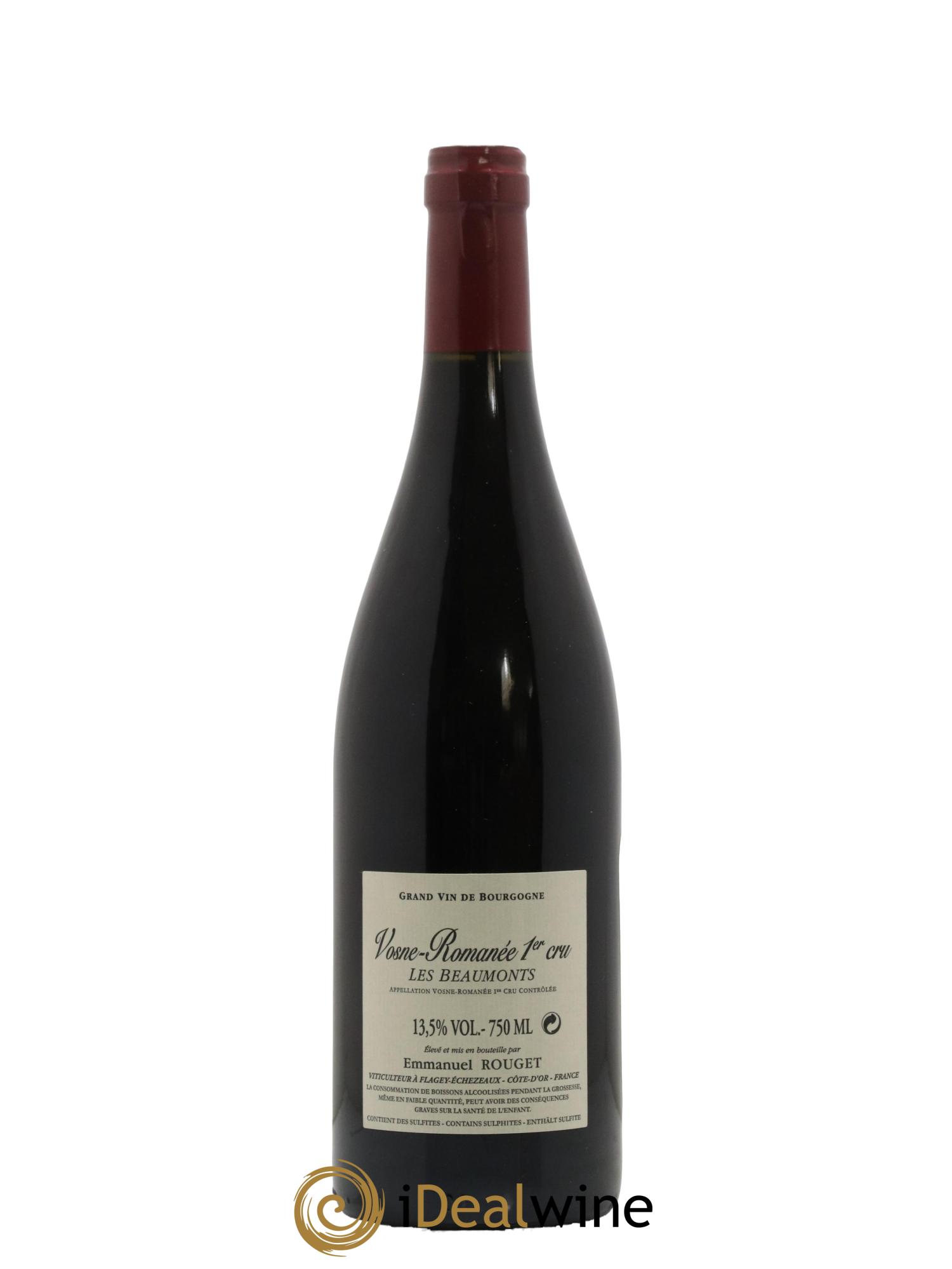 Vosne-Romanée 1er Cru Les Beaumonts Emmanuel Rouget 2018 - Lotto di 1 bottiglia - 1