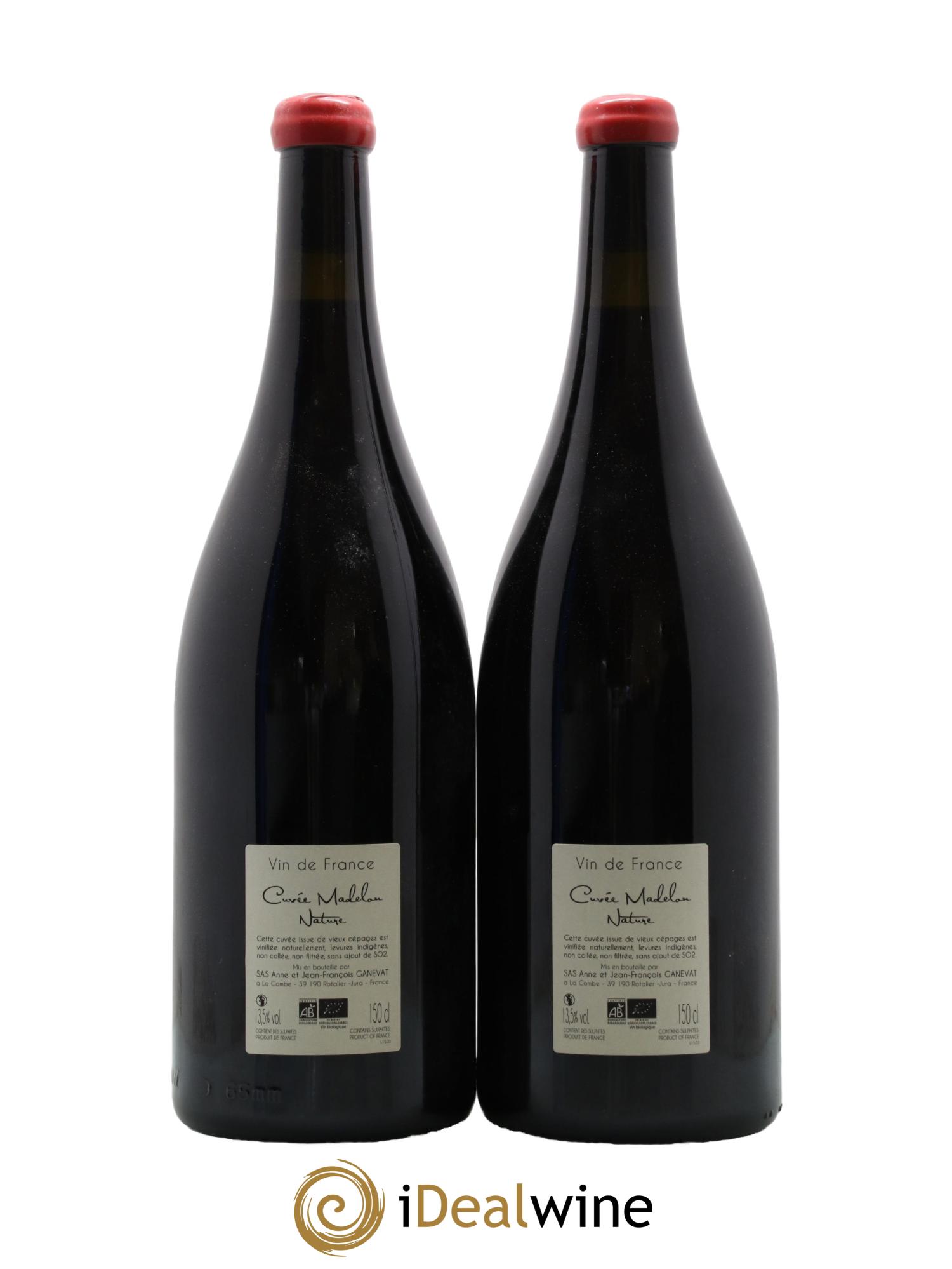 Vin de France Madelon Anne et Jean François Ganevat 2015 - Lot de 2 magnums - 1