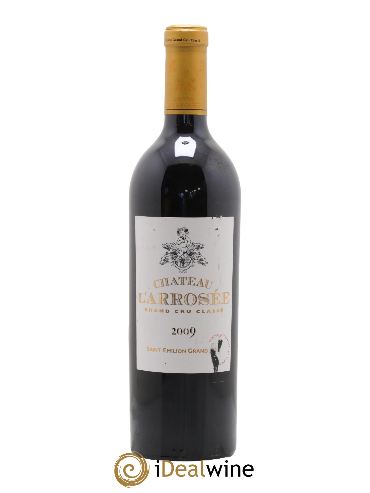 Château l' Arrosée Grand Cru Classé 2009 - Lot de 1 bouteille - 0