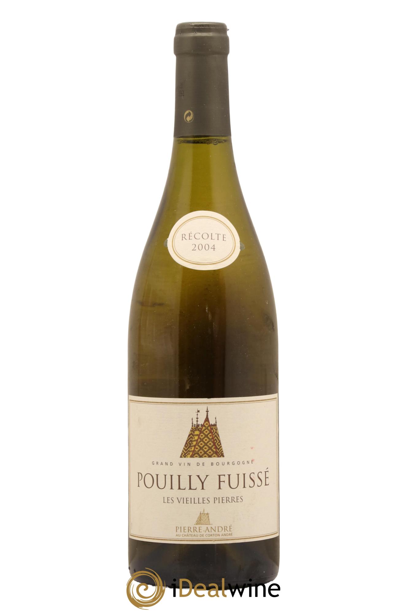Pouilly-Fuissé Vieilles Pierres Maison Pierre Andre 2004 - Lot de 1 bouteille - 0