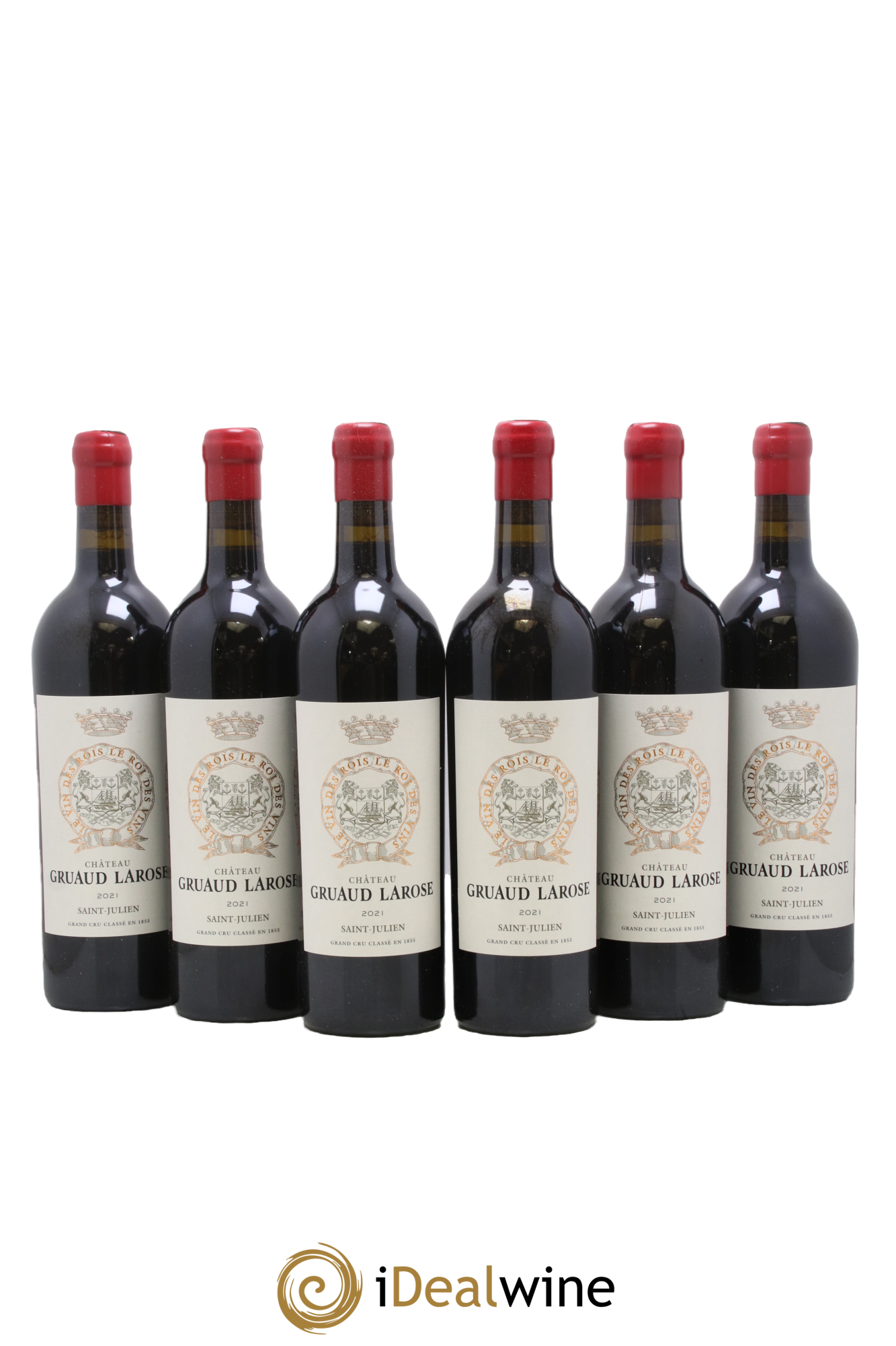 Château Gruaud Larose 2ème Grand Cru Classé 2021 - Lot de 6 bouteilles - 0