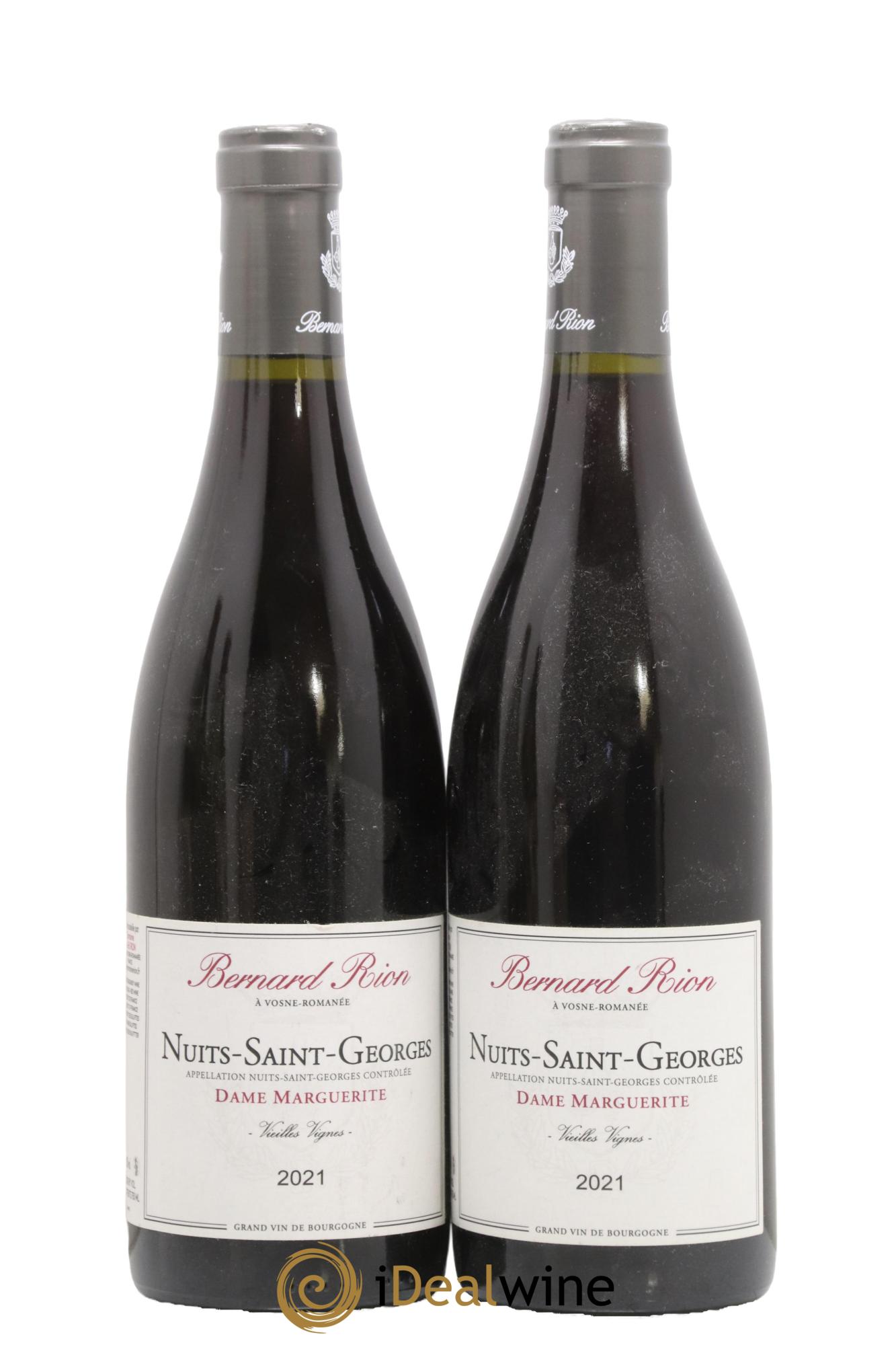 Nuits-Saint-Georges Vieilles Vignes Dame Marguerite Bernard Rion 2021 - Lot de 2 bouteilles - 0
