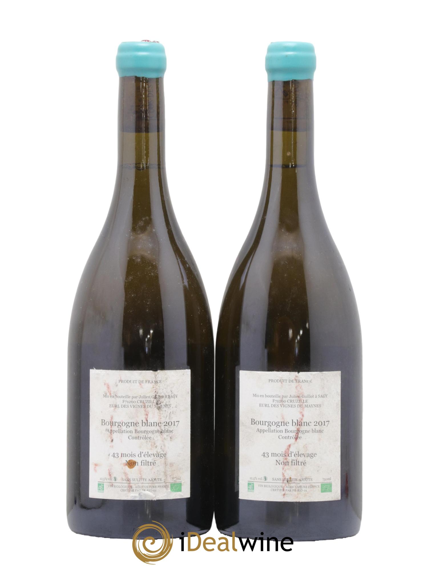 Bourgogne Léandre l'Homme Lion Les Vignes du Maynes 2017 - Lot de 2 bouteilles - 1