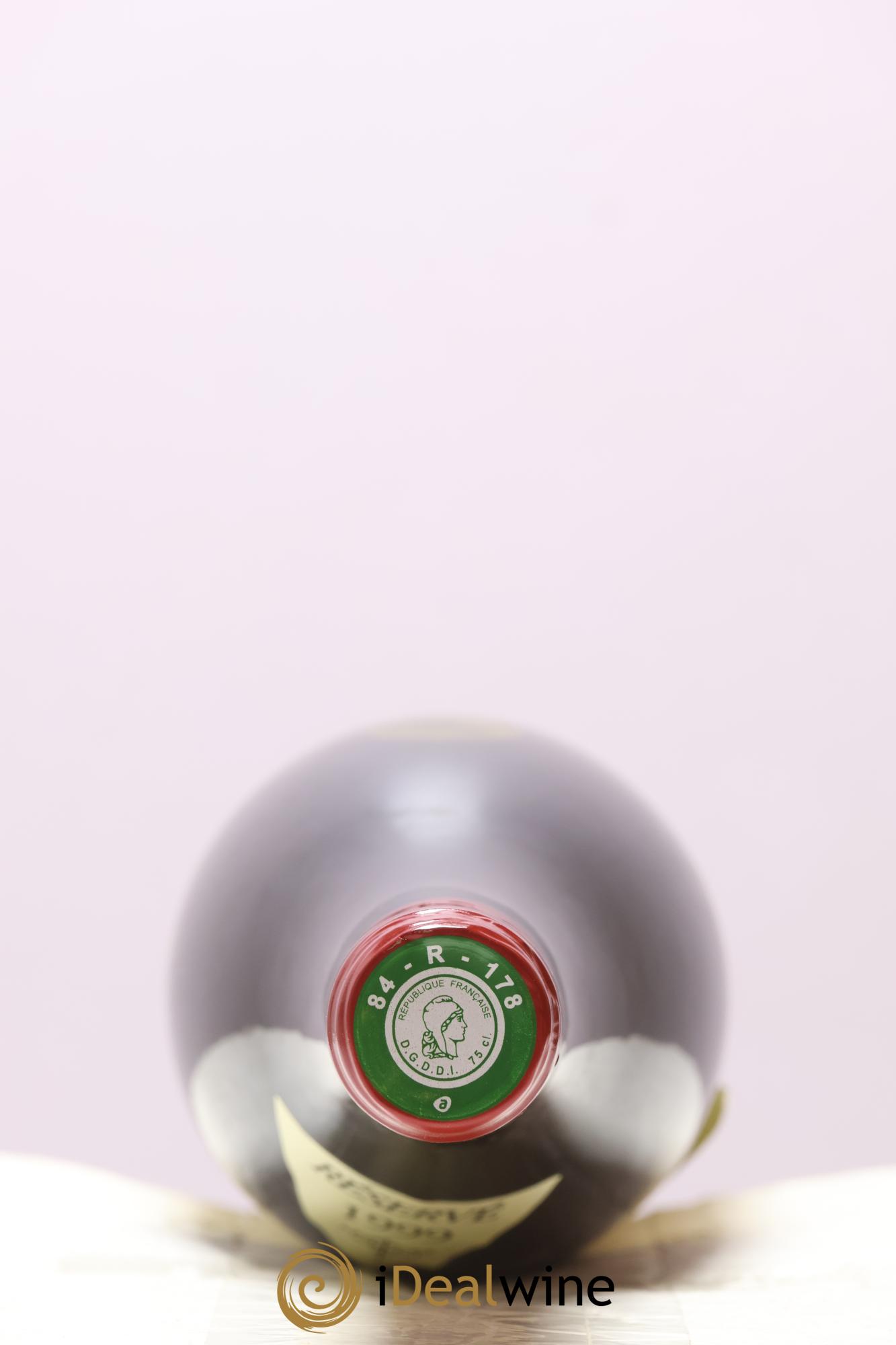 Côtes-du-Rhône Cuvée Syrah Château de Fonsalette 1999 - Lot de 1 bouteille - 1