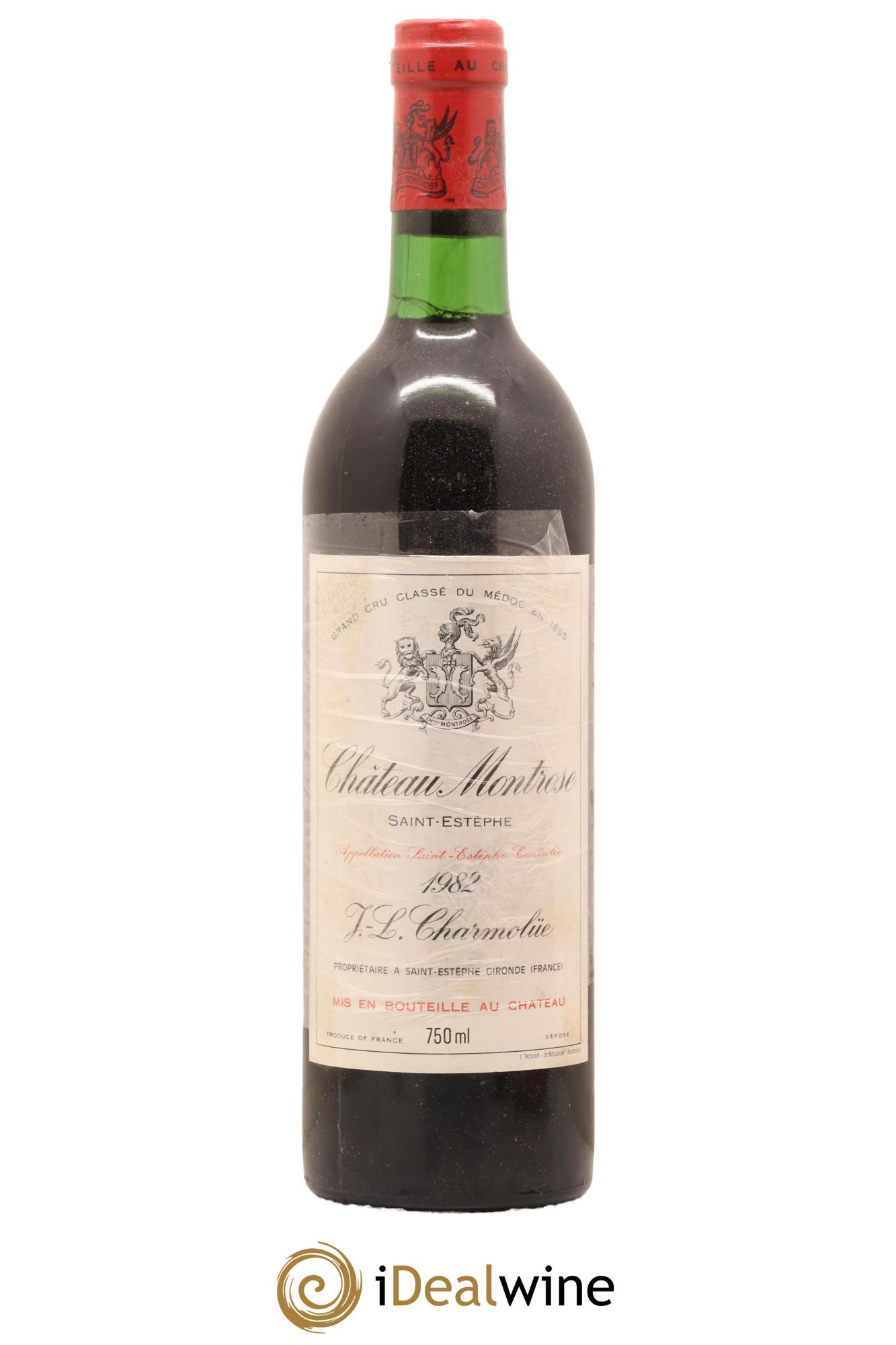 Château Montrose 2ème Grand Cru Classé 1982 - Lot de 1 bouteille - 0