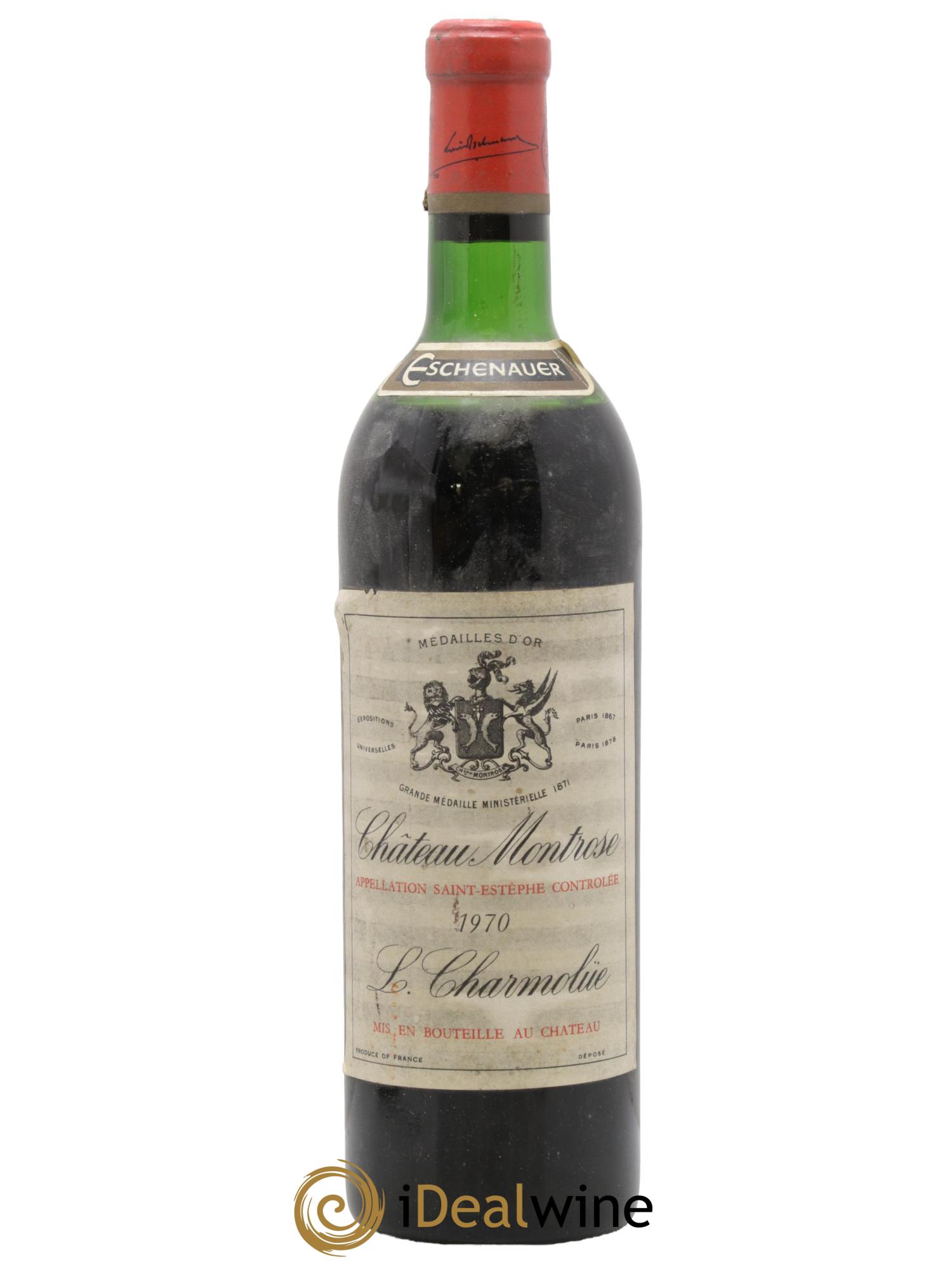 Château Montrose 2ème Grand Cru Classé 1970 - Lot de 1 bouteille - 0