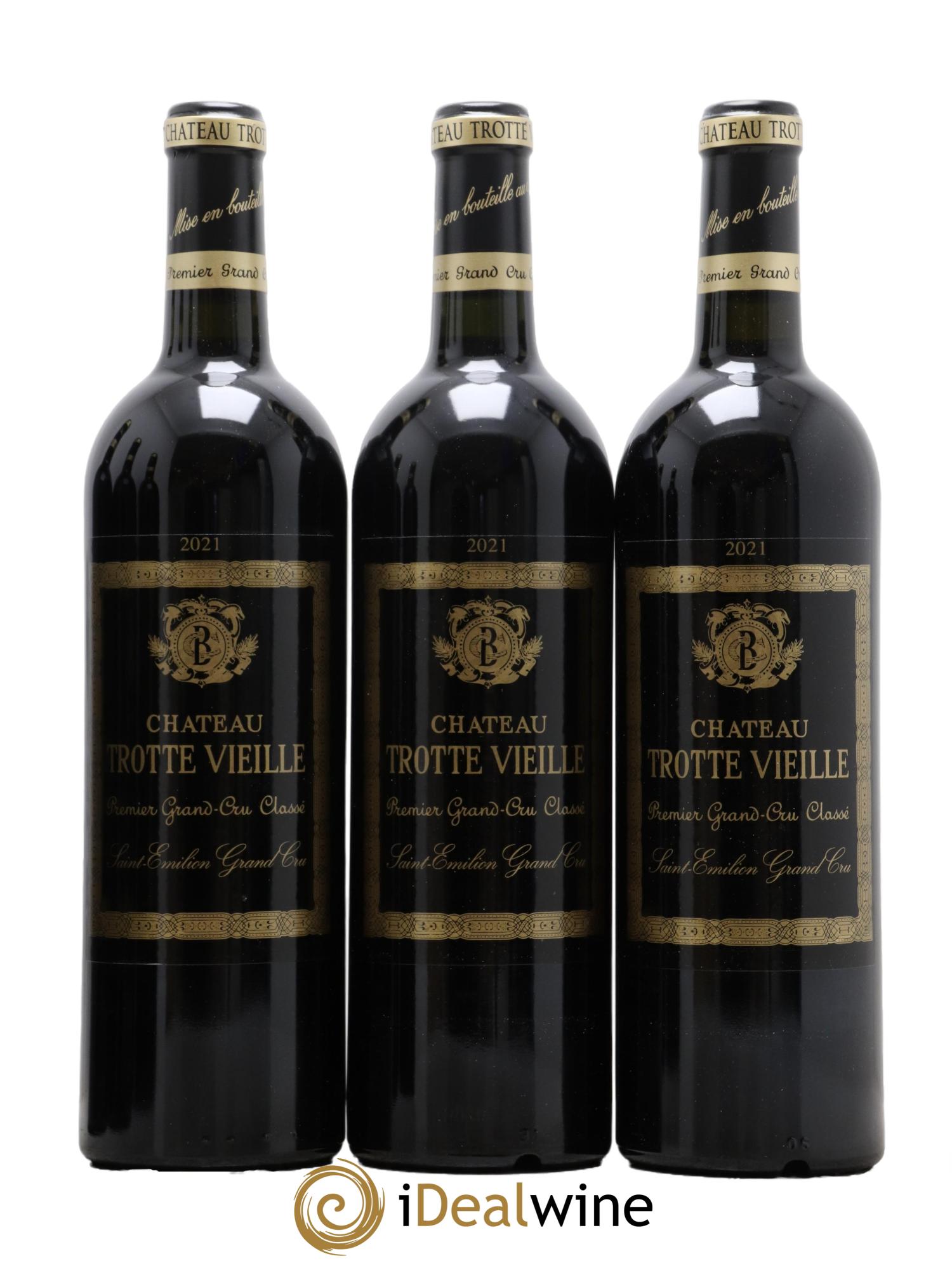 Château Trotte Vieille 1er Grand Cru Classé B 2021 - Lot de 6 bouteilles - 1