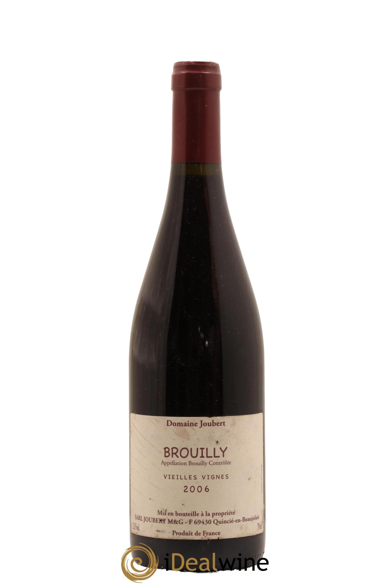 Brouilly Vieilles Vignes Joubert 2006 - Lot de 1 bouteille - 0