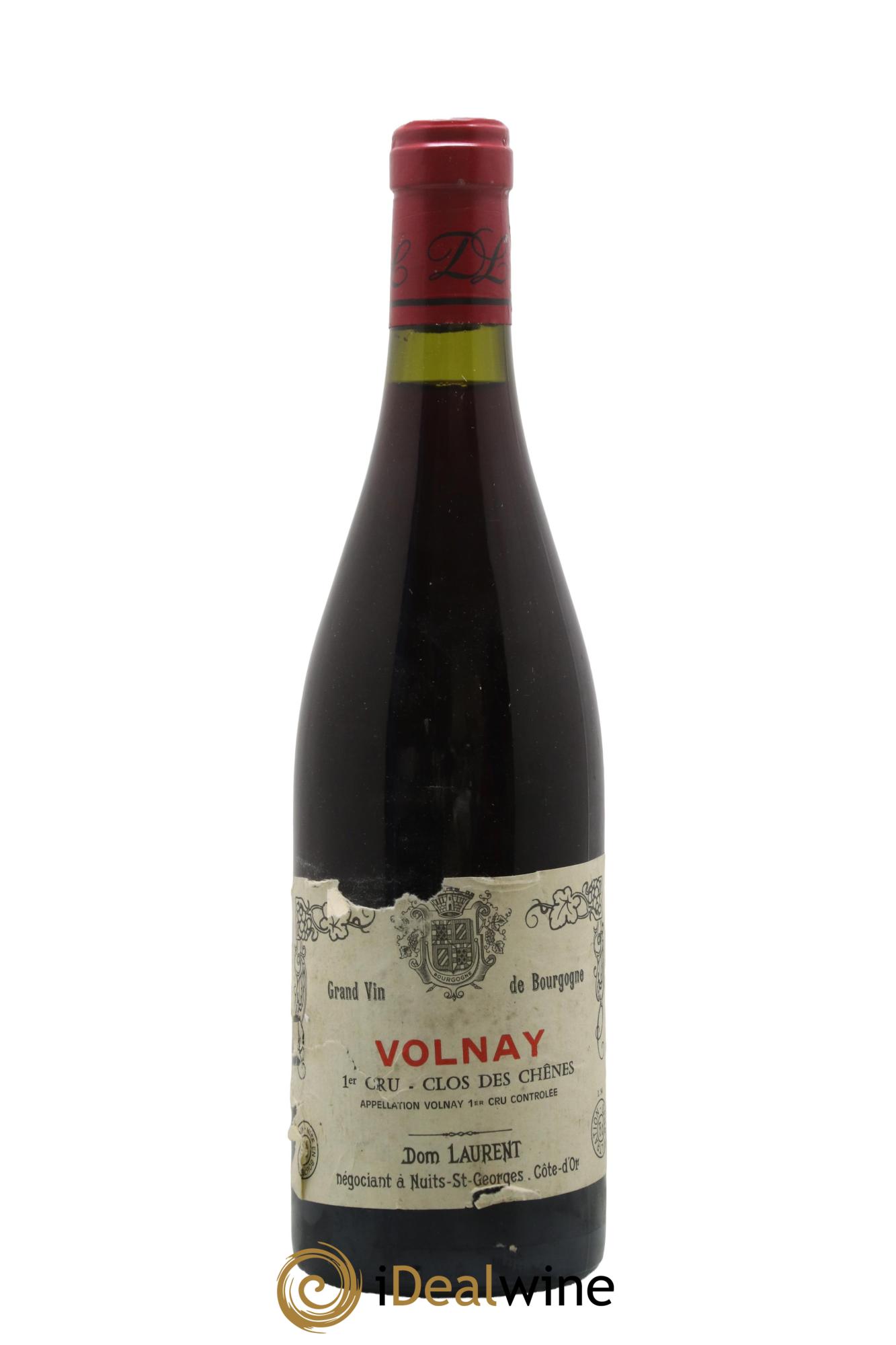 Volnay 1er Cru Clos des Chênes Vieilles Vignes Dominique Laurent 1996 - Lot de 1 bouteille - 0