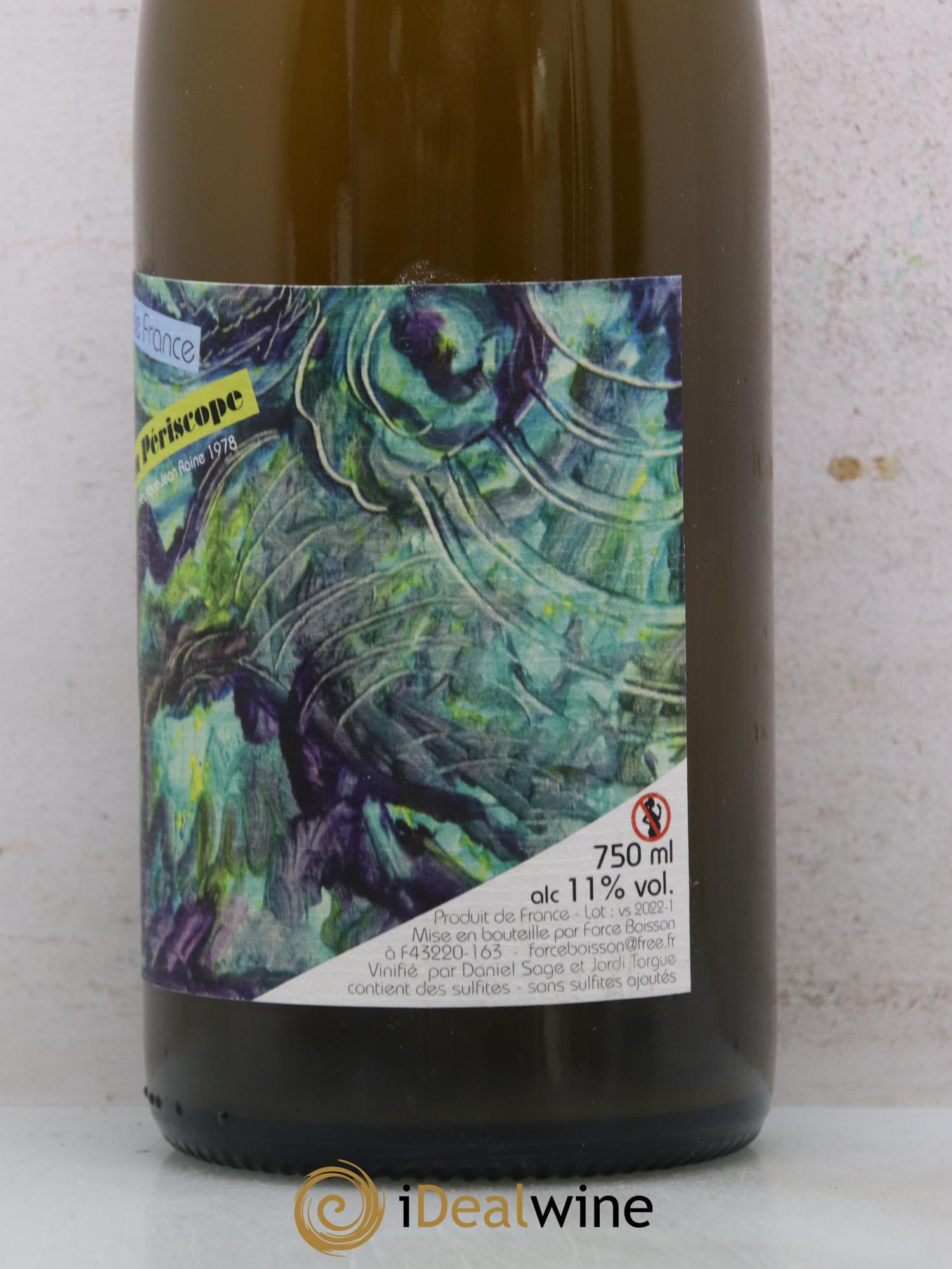 Vin de France La voix du periscope Daniel Sage 2021 - Lot of 1 bottle - 1