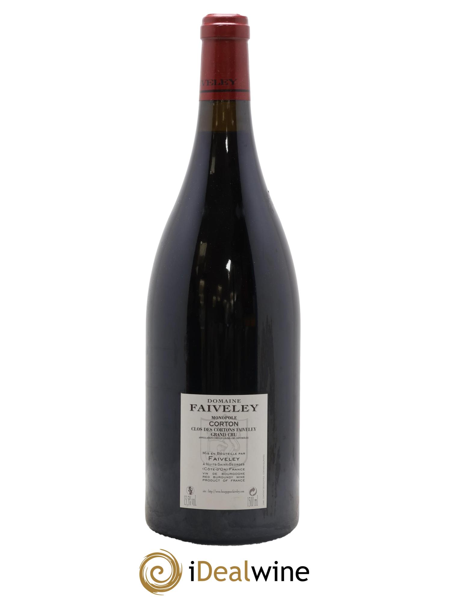 Corton Grand Cru Clos des Cortons Faiveley 2008 - Lot de 1 magnum - 1