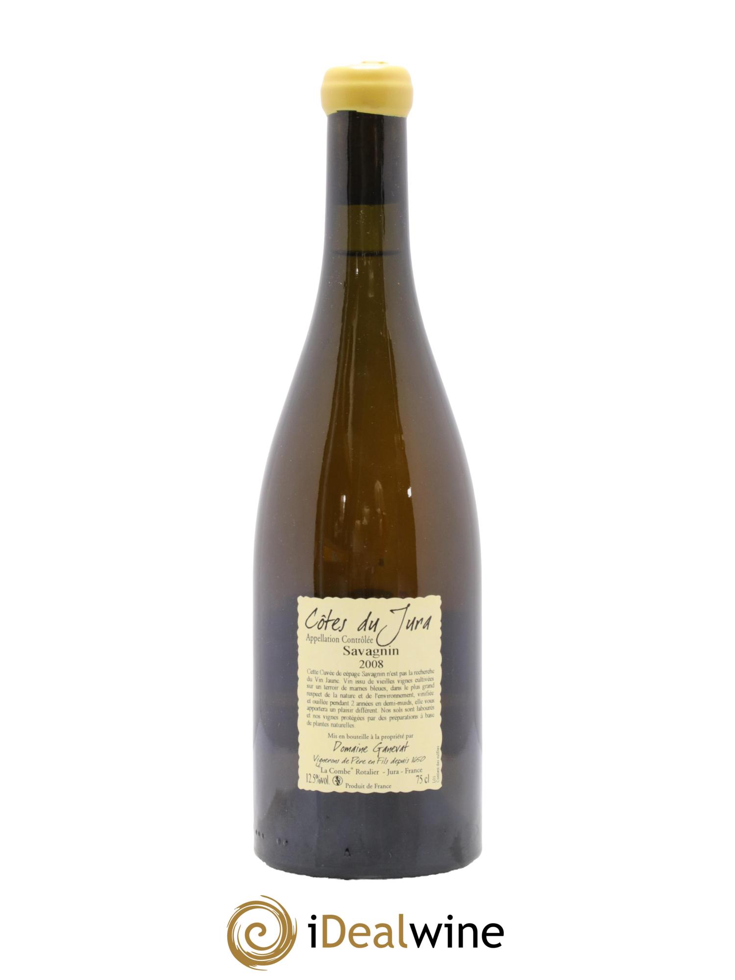 Côtes du Jura Les Chalasses Marnes Bleues Jean-François Ganevat (Domaine) 2008 - Lotto di 1 bottiglia - 1