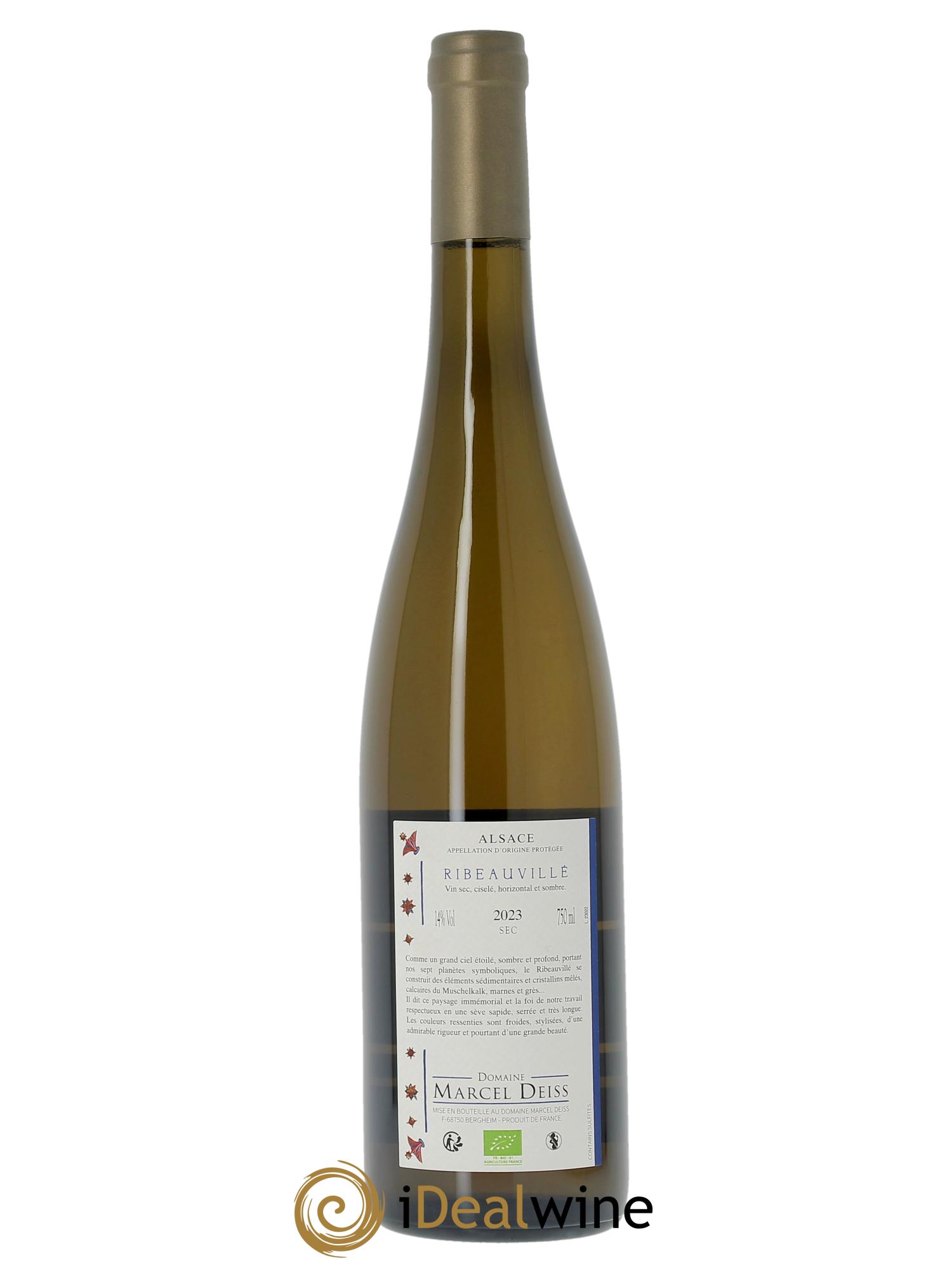 Alsace Ribeauvillé Marcel Deiss (Domaine)  2023 - Posten von 1 Flasche - 1