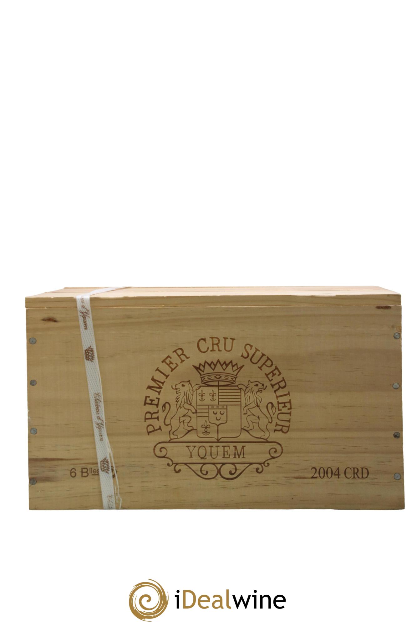 Château d' Yquem 1er Cru Classé Supérieur 2004 - Lot de 6 bouteilles - 1